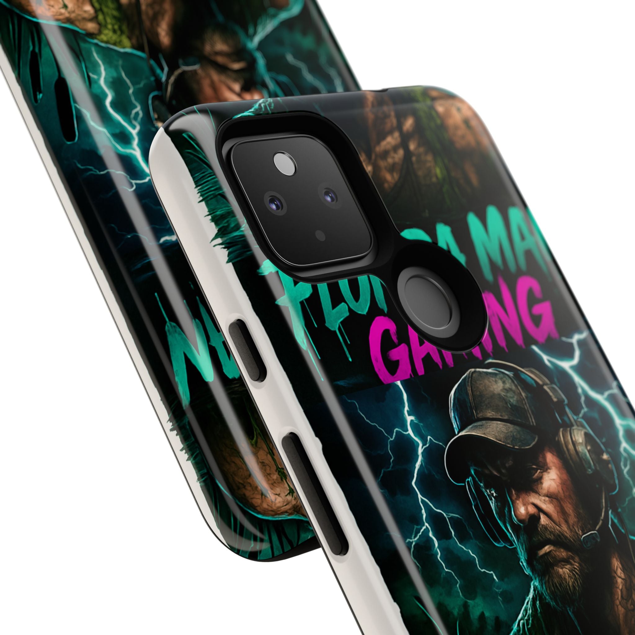 Phone Case - Florida Man Gaming Mascot Rising from the Swamp Tough Case