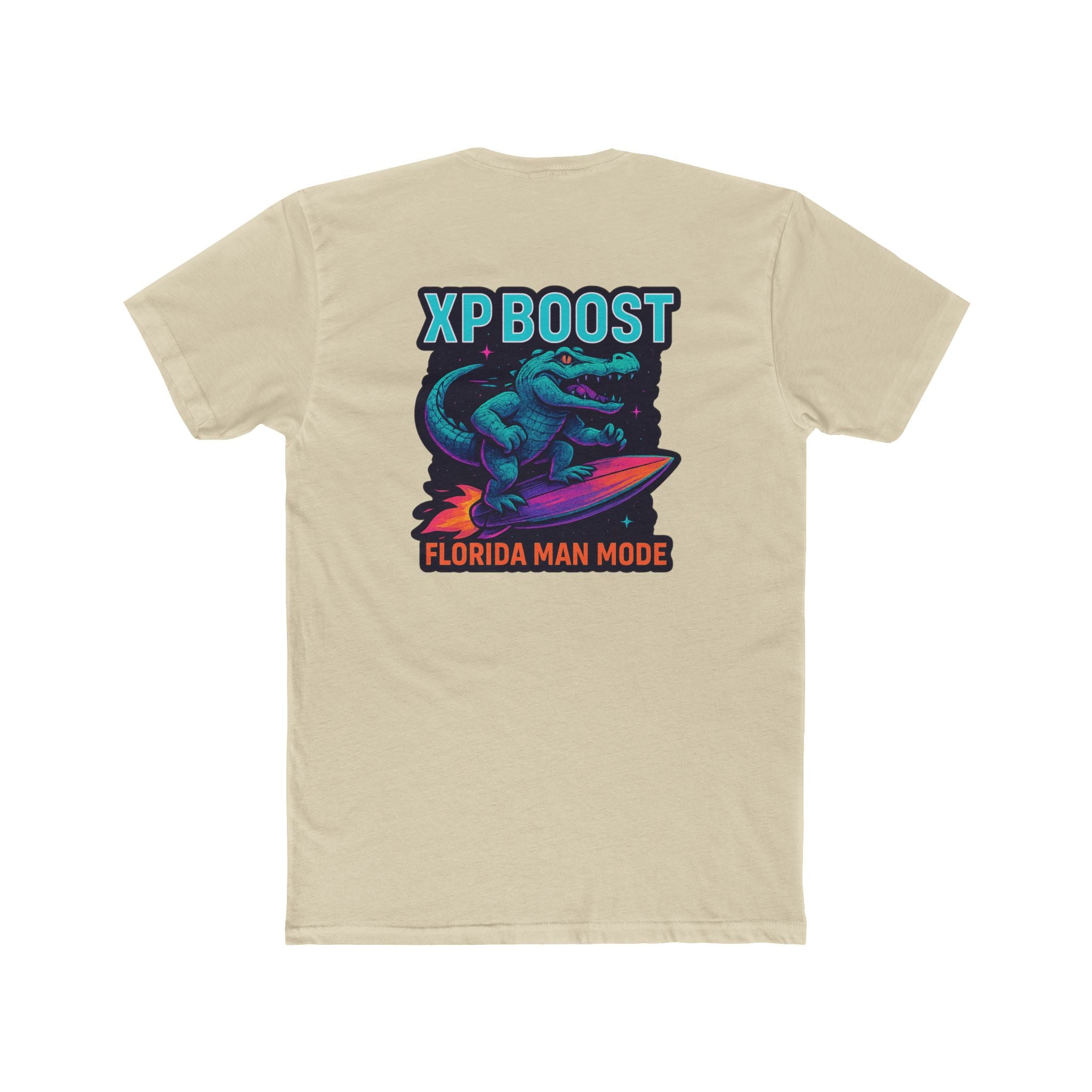 Florida Man Crew Tee: Gaming Humor Shirt, Fun Gift for Gamers, Unisex Tee for Parties, Retro Style Casual Wear, Unique Birthday Present