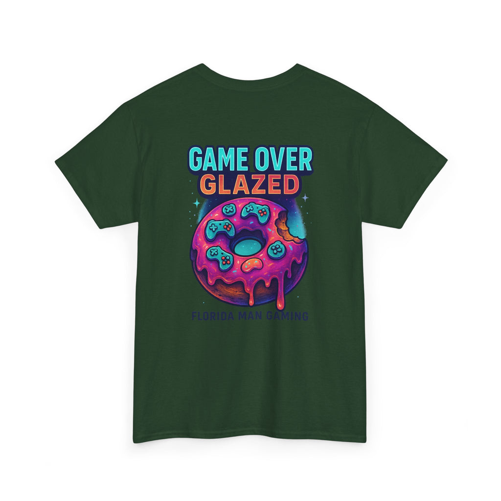 Gaming Graphic Tee for Retro Fun Lovers, Perfect for Gifts, Casual Wear, Gaming Events, Game Over Design