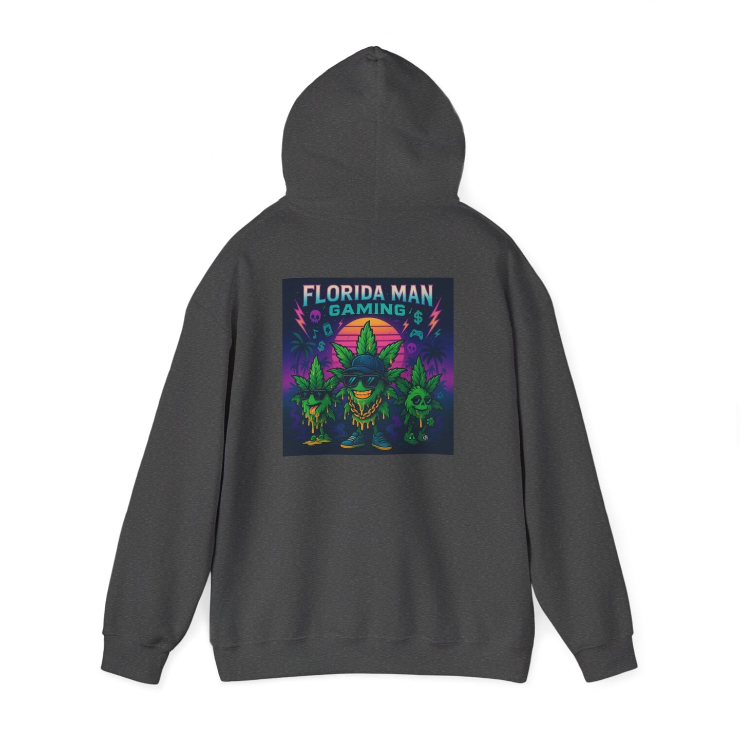 Gamer Hooded Sweatshirt with Colorful Monster Design, Unisex Hoodie for Gaming Lovers, Perfect Gift for Birthdays, Cosplay, and Holidays