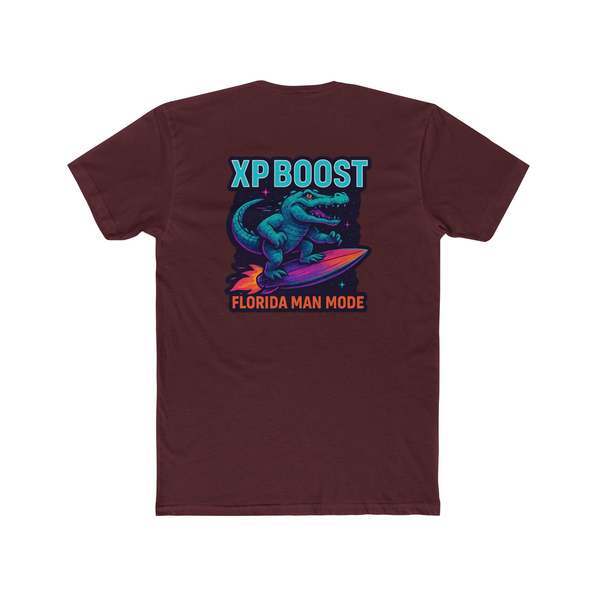 Florida Man Crew Tee: Gaming Humor Shirt, Fun Gift for Gamers, Unisex Tee for Parties, Retro Style Casual Wear, Unique Birthday Present