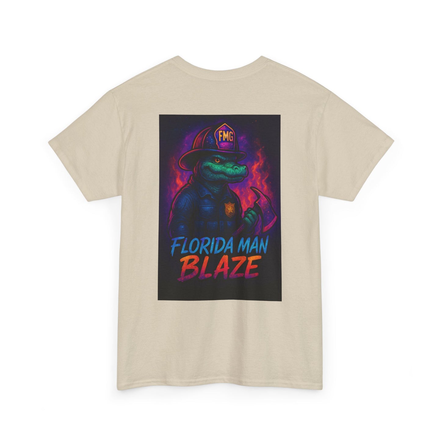 Florida Man Heroes Tee - Unisex Cotton T-Shirt, Funny Gift, Casual Wear, Unique Design, Quirky Florida Apparel