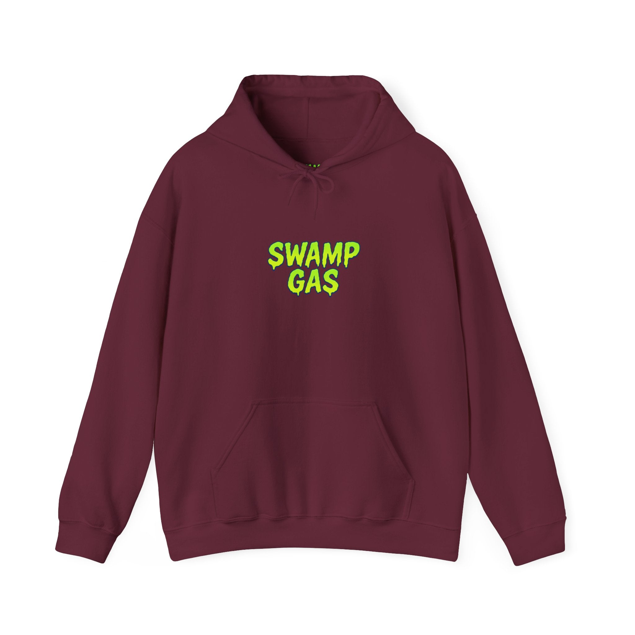 Swamp Gas Unisex Hoodie, Fun Graphic Sweatshirt, Gift for Halloween, Unique Streetwear, Cozy Layering Piece