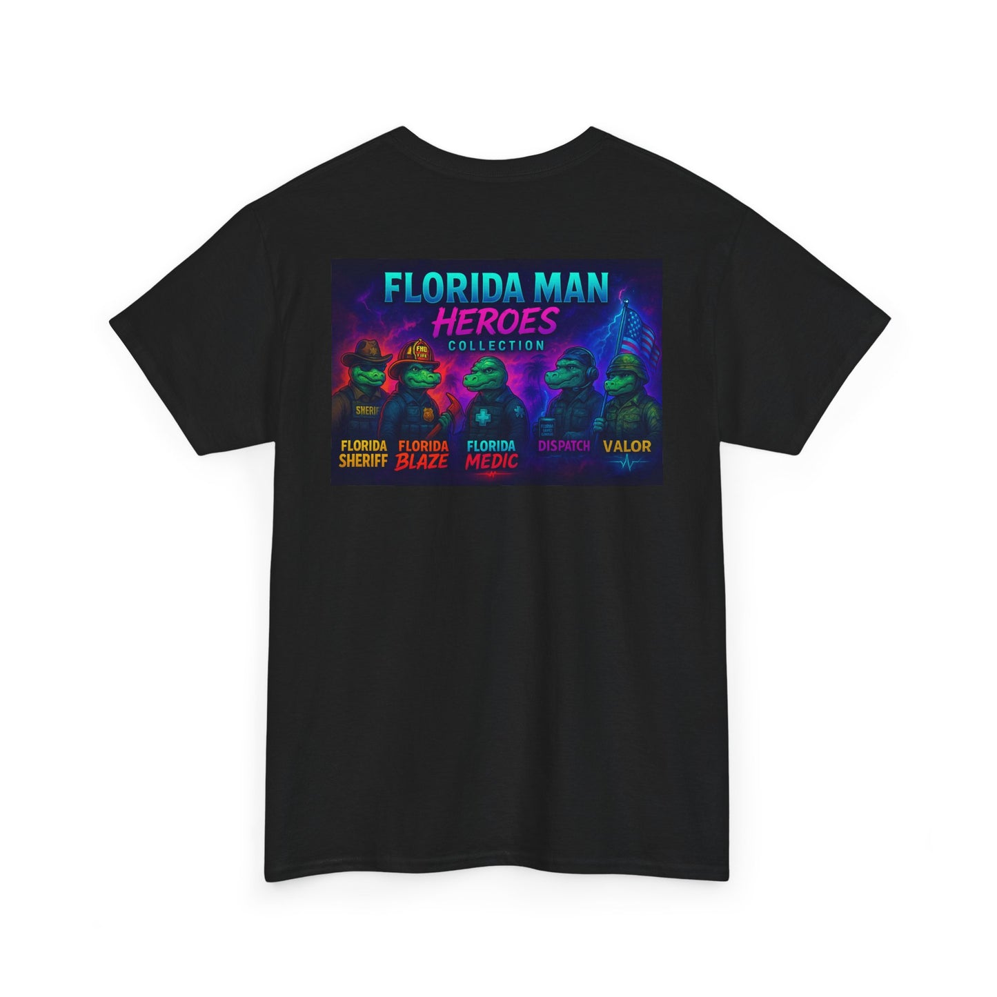 Florida Man Heroes Unisex Tee | Fun Graphic Shirt, Unique Gift, Florida Pride, Casual Style, Funny Tee