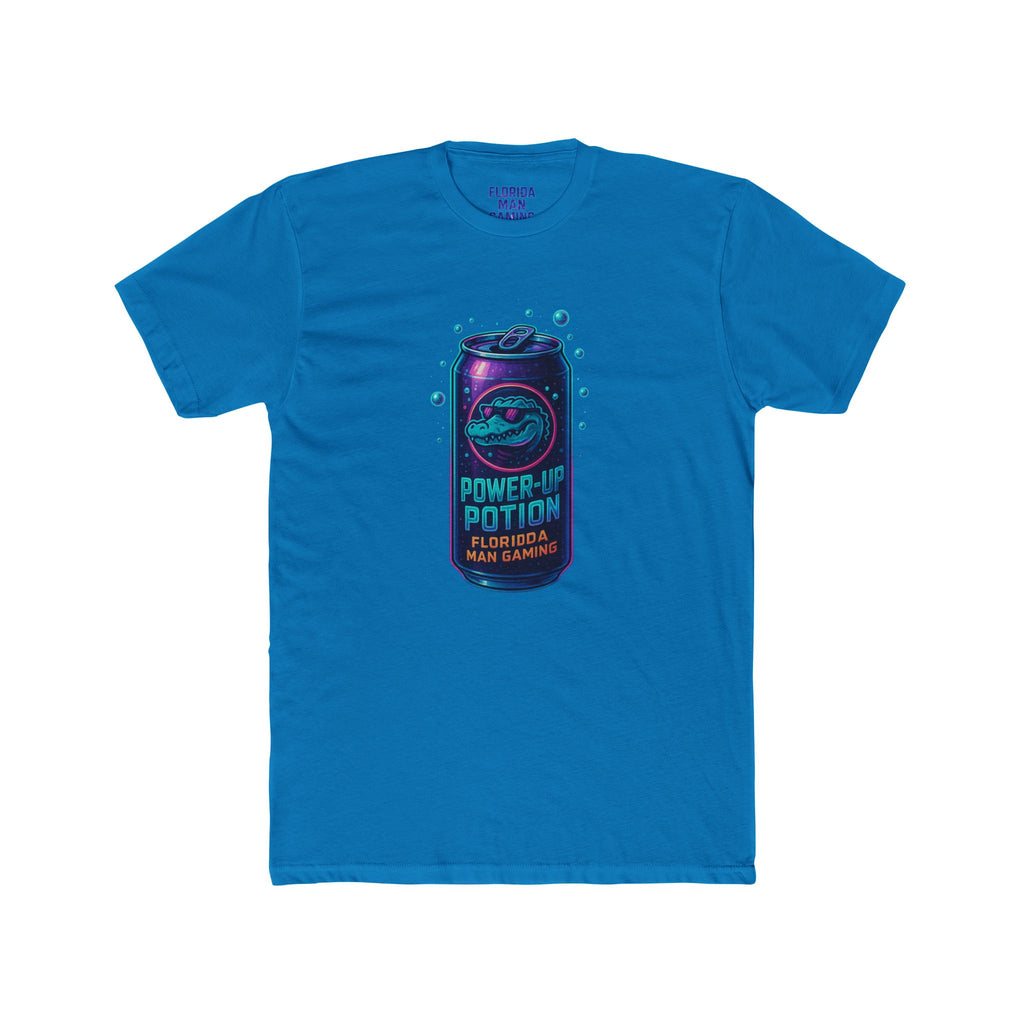 Florida Man Crew Tee: Gaming Humor Shirt, Fun Gift for Gamers, Unisex Tee for Parties, Retro Style Casual Wear, Unique Birthday Present