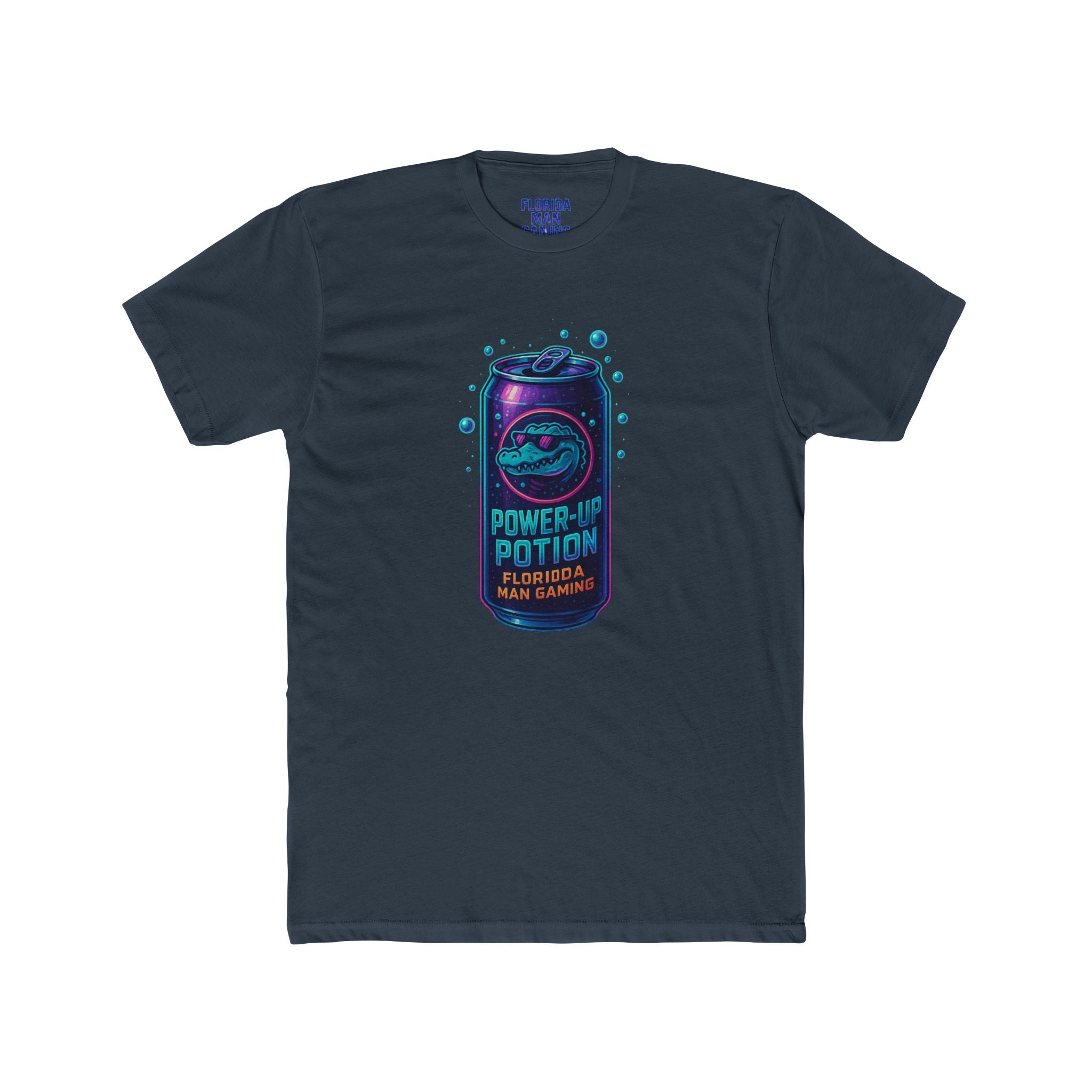 Florida Man Crew Tee: Gaming Humor Shirt, Fun Gift for Gamers, Unisex Tee for Parties, Retro Style Casual Wear, Unique Birthday Present