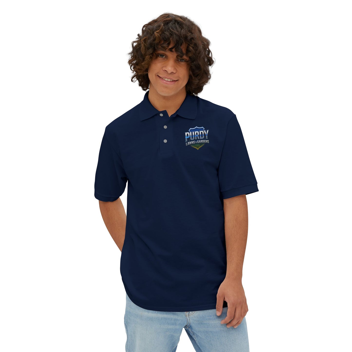 Polo Shirt for Garden Enthusiasts | Stylish Casual Wear, Men's Outdoor Polo, Gift for Gardeners, Spring Fashion
