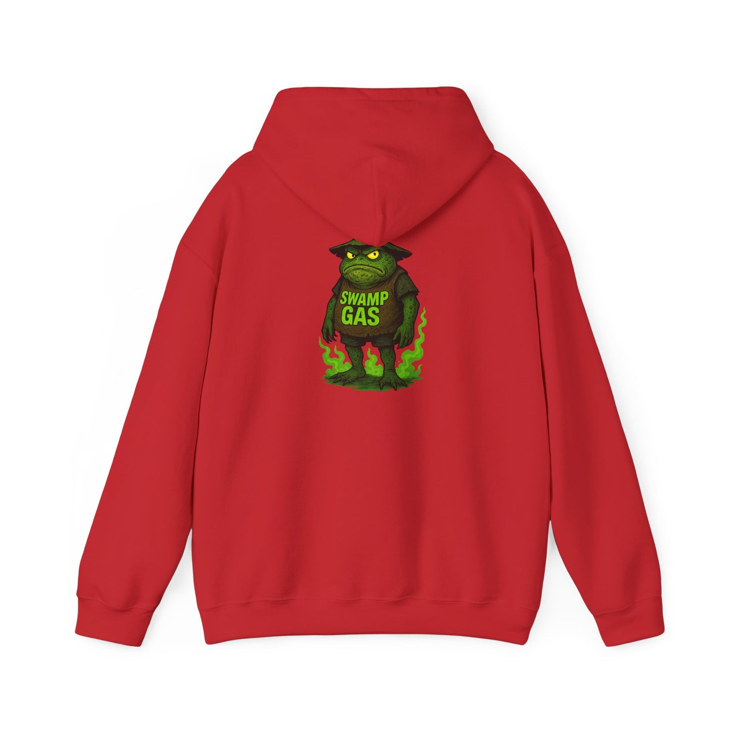 Swamp Gas Unisex Hoodie | Fun Gift for Halloween, Cozy Casual Wear, Unique Graphic Sweatshirt, Quirky Style, Perfect for Fall