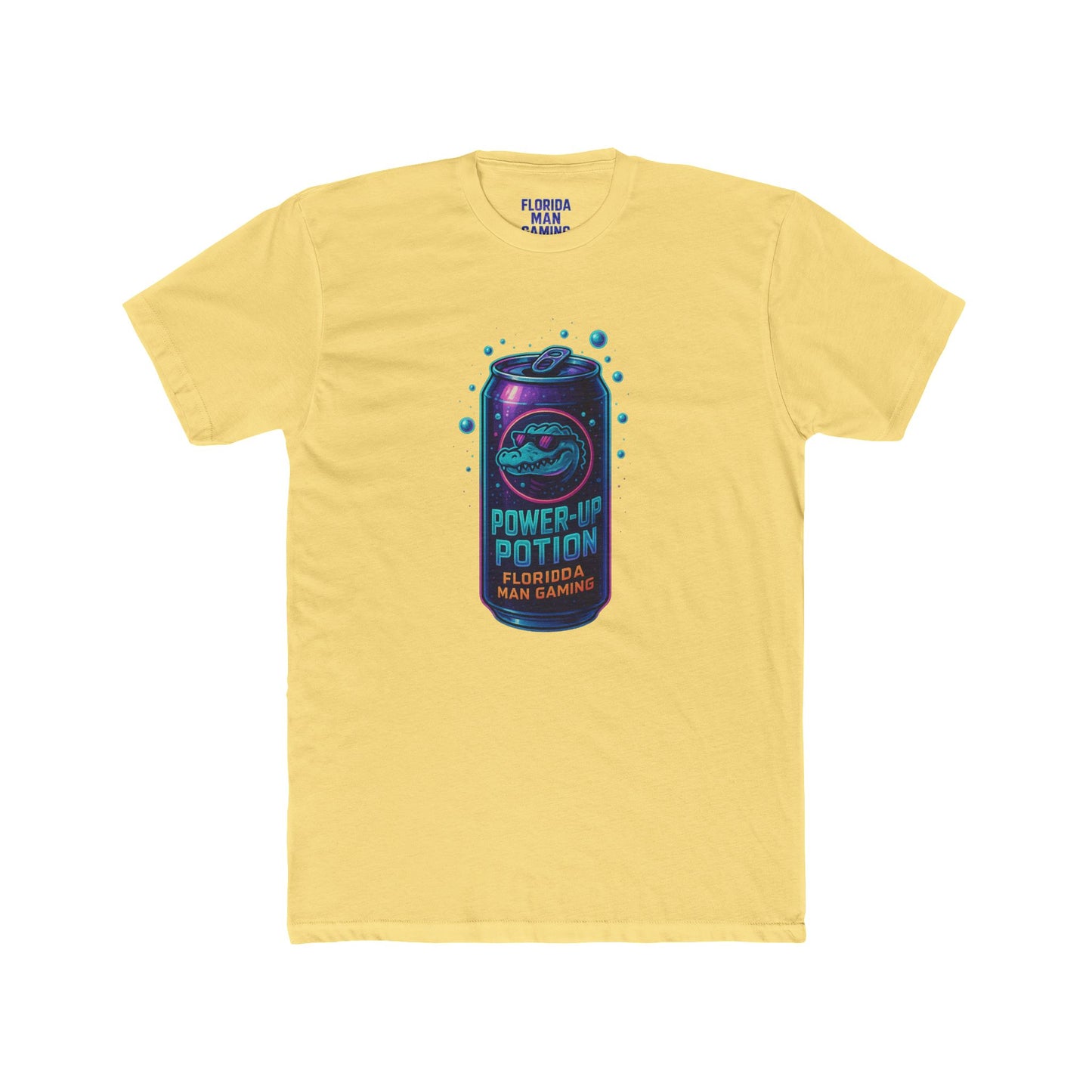 Florida Man Crew Tee: Gaming Humor Shirt, Fun Gift for Gamers, Unisex Tee for Parties, Retro Style Casual Wear, Unique Birthday Present
