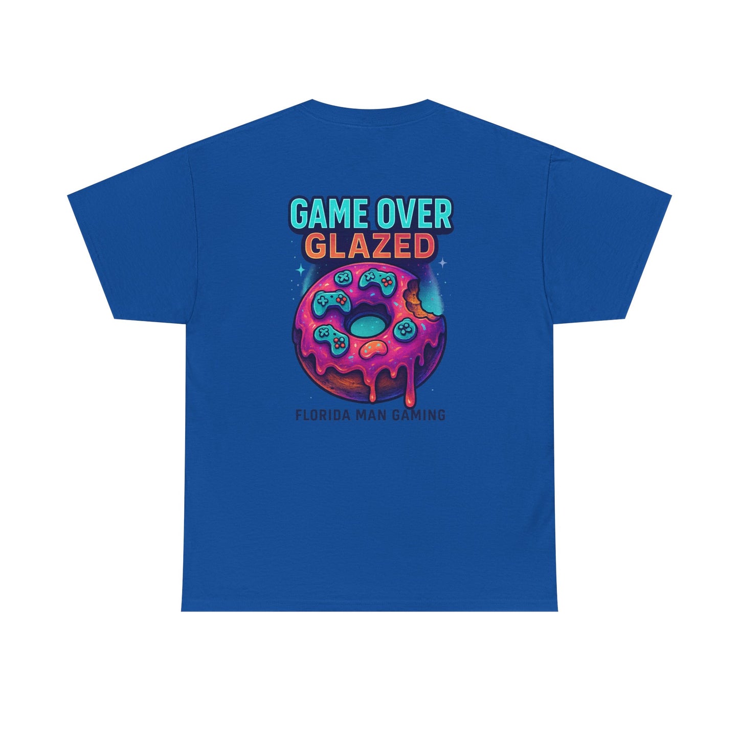 Gaming Graphic Tee for Retro Fun Lovers, Perfect for Gifts, Casual Wear, Gaming Events, Game Over Design