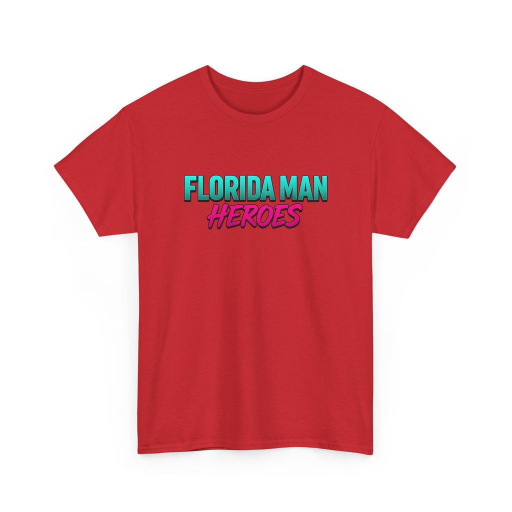 Gaming Tee - Florida Man Blaze Firefighter Gator