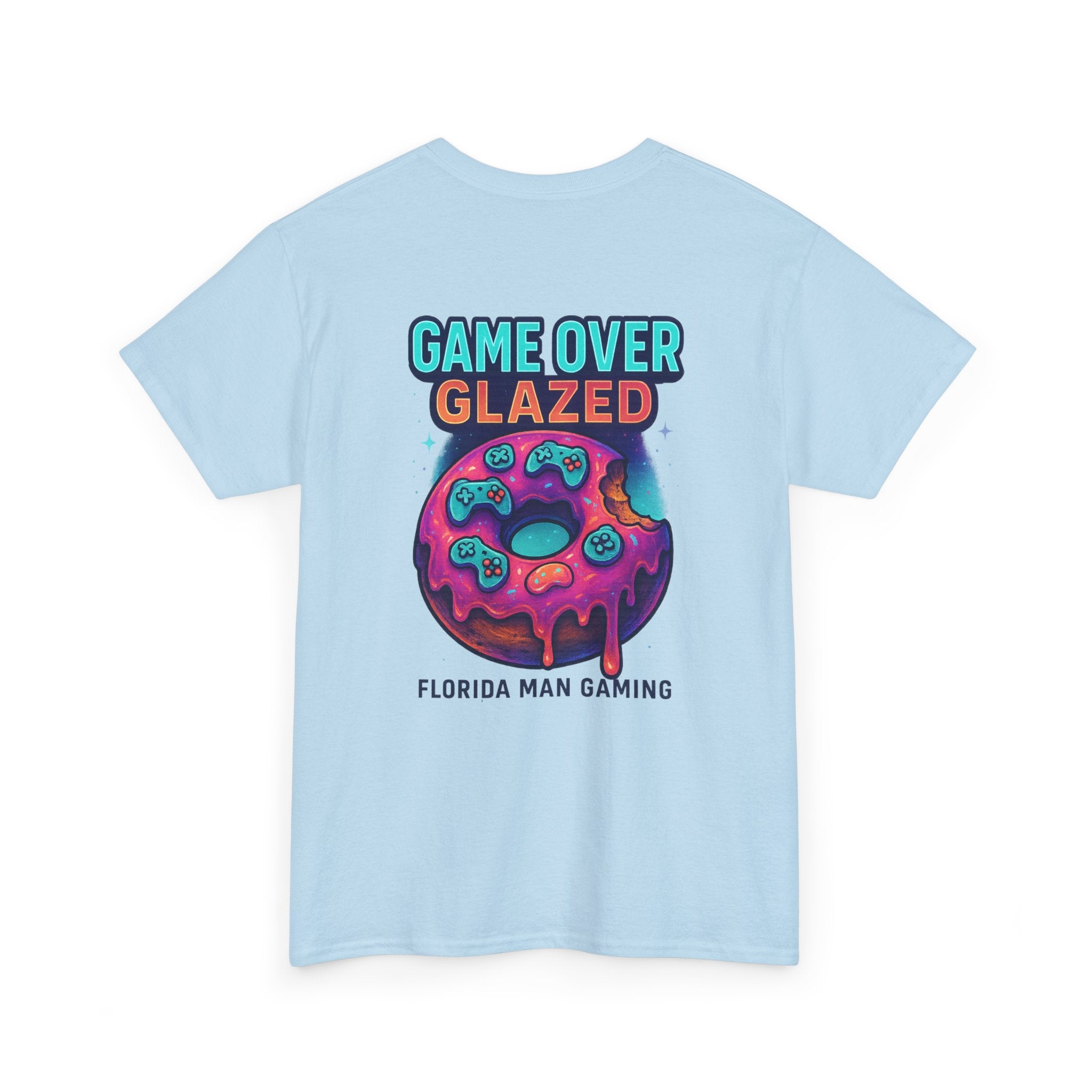 Gaming Graphic Tee for Retro Fun Lovers, Perfect for Gifts, Casual Wear, Gaming Events, Game Over Design