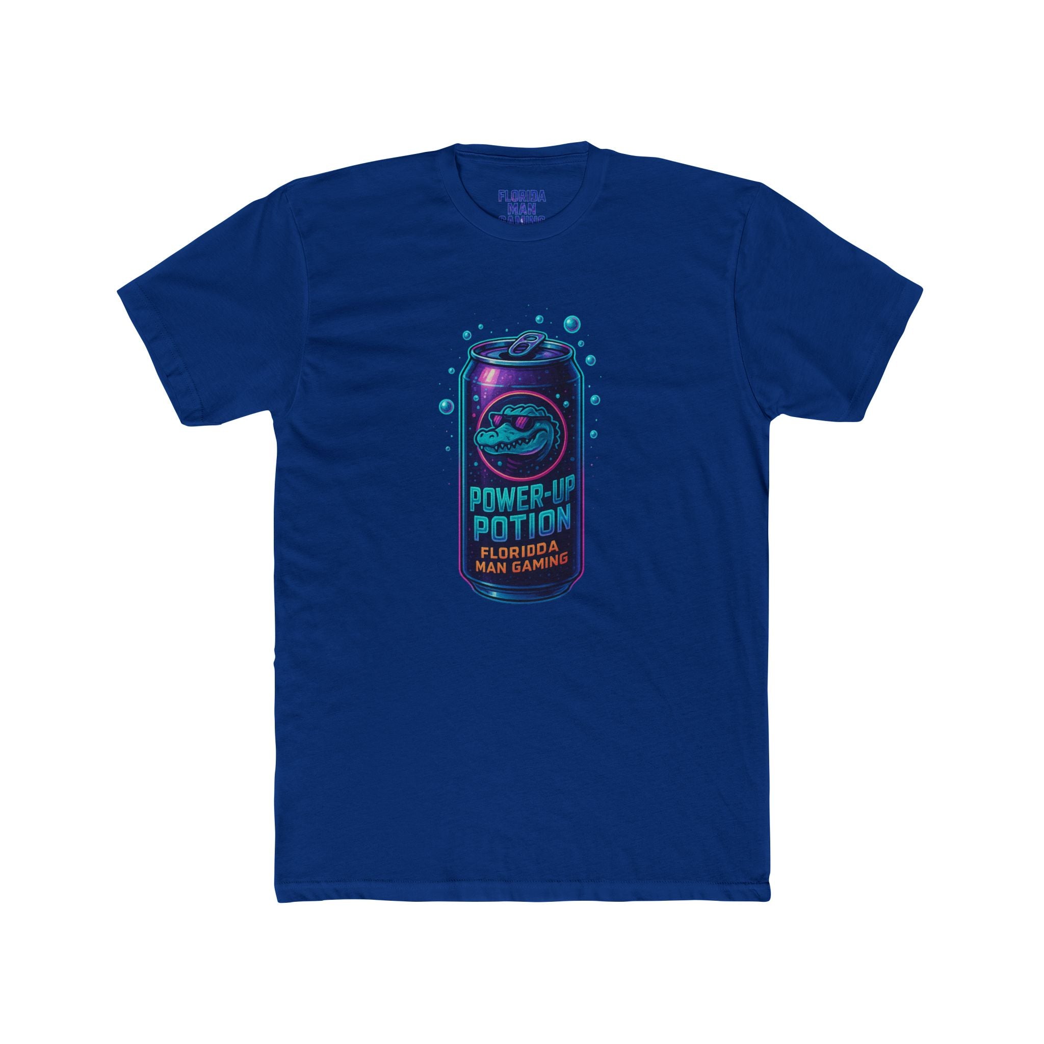 Florida Man Crew Tee: Gaming Humor Shirt, Fun Gift for Gamers, Unisex Tee for Parties, Retro Style Casual Wear, Unique Birthday Present