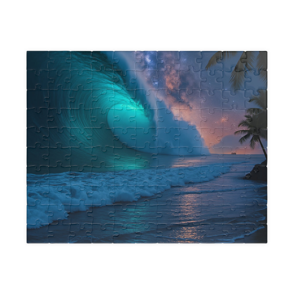 Stunning Ocean Wave Puzzle - 110 to 1014 Pieces, Perfect for Family Game Night, Gifts for Ocean Lovers, Relaxation Activity, Home Decor
