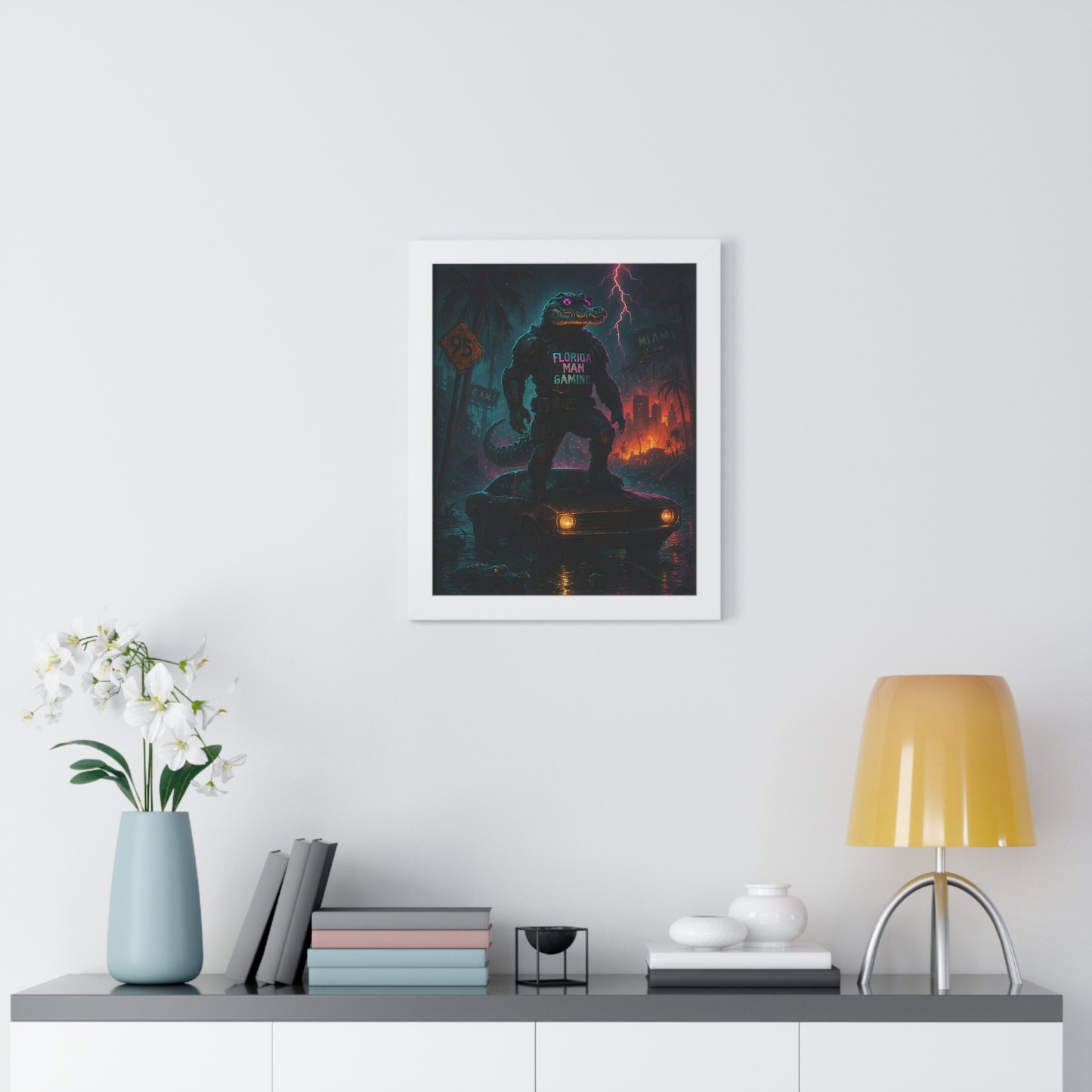 Framed Vertical Poster