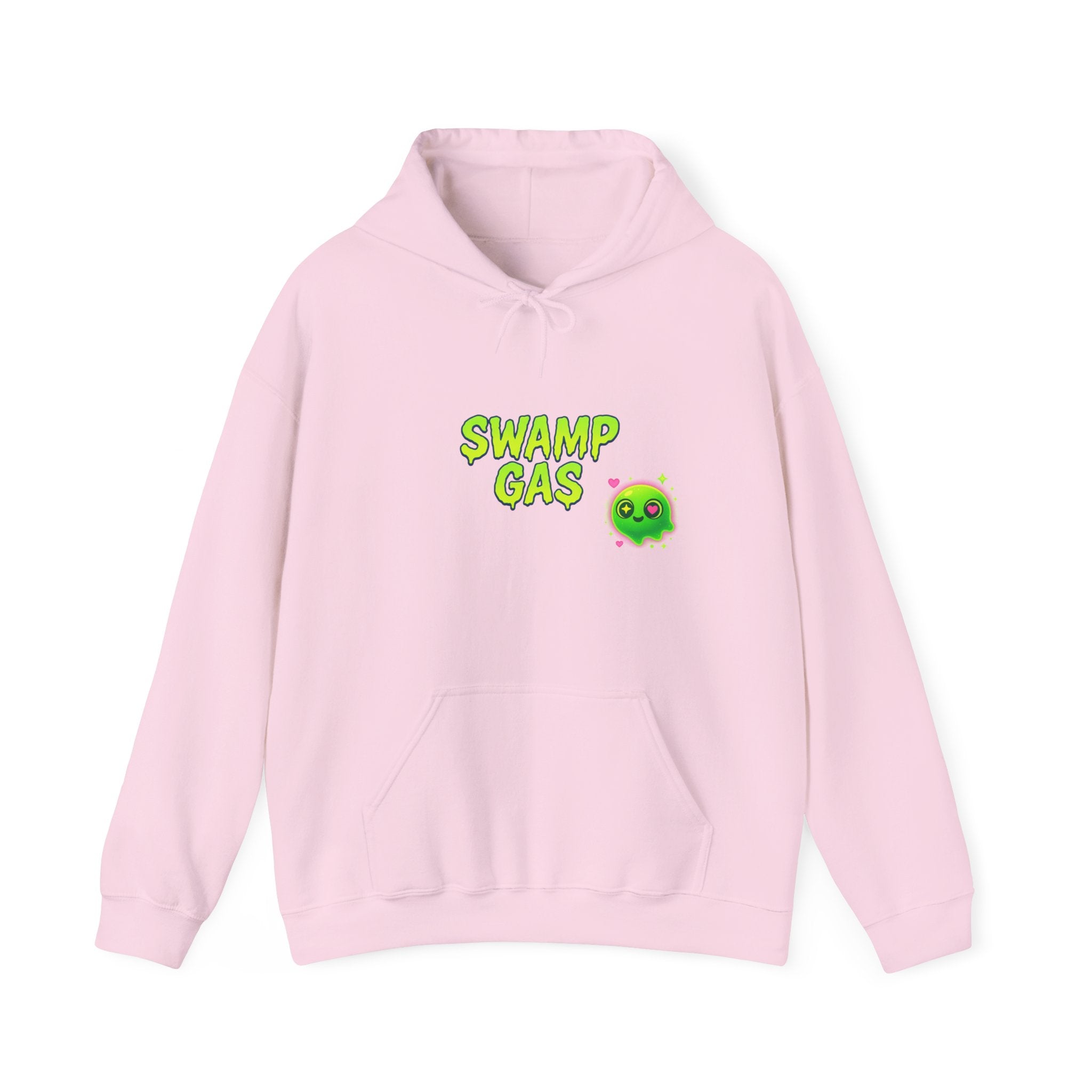 Cute Swamp Gas Hoodie, Unisex Sweatshirt, Gamer Gift, Green Slime Hoodie, Fun Casual Outfit, Halloween Costume