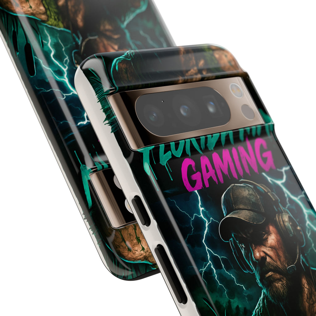 Phone Case - Florida Man Gaming Mascot Rising from the Swamp Tough Case