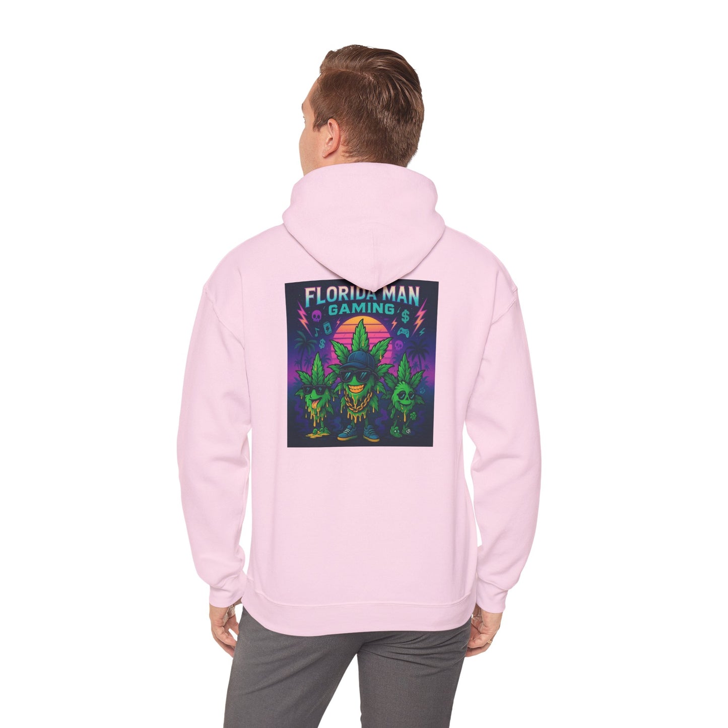 Gamer Hooded Sweatshirt with Colorful Monster Design, Unisex Hoodie for Gaming Lovers, Perfect Gift for Birthdays, Cosplay, and Holidays