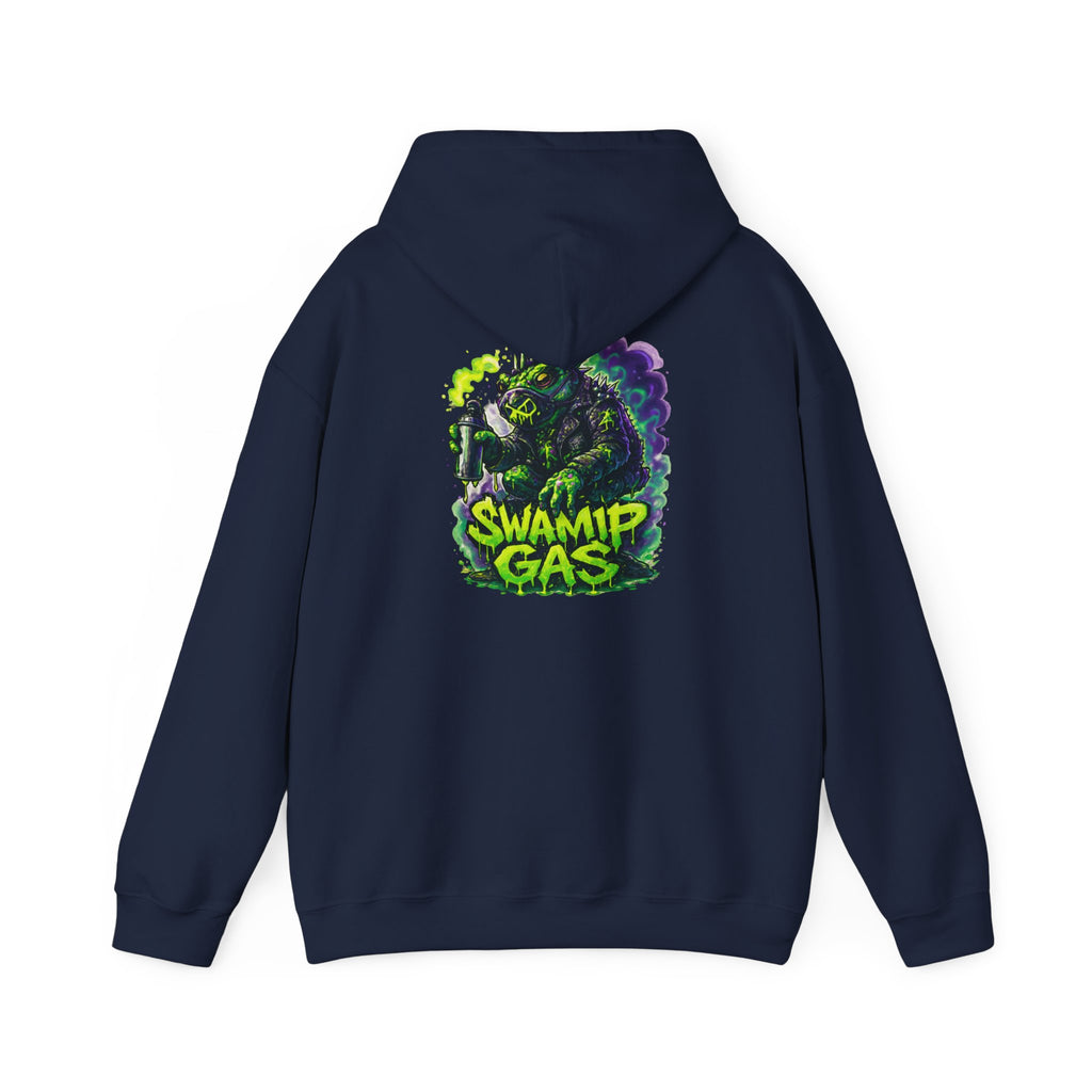 Swamp Gas Unisex Hoodie, Fun Graphic Sweatshirt, Gift for Halloween, Unique Streetwear, Cozy Layering Piece
