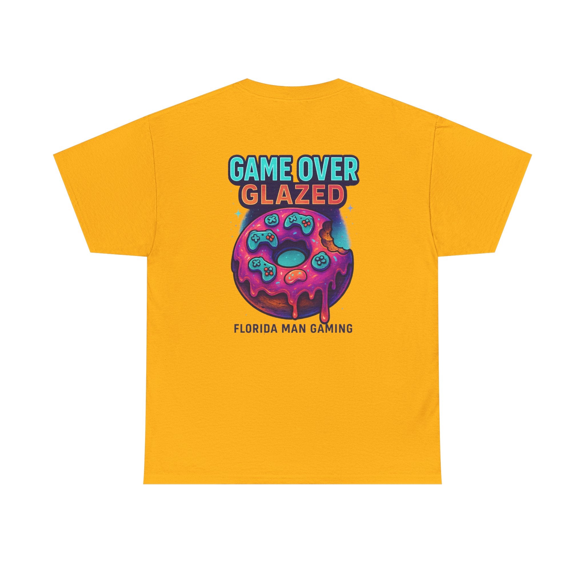 Gaming Graphic Tee for Retro Fun Lovers, Perfect for Gifts, Casual Wear, Gaming Events, Game Over Design