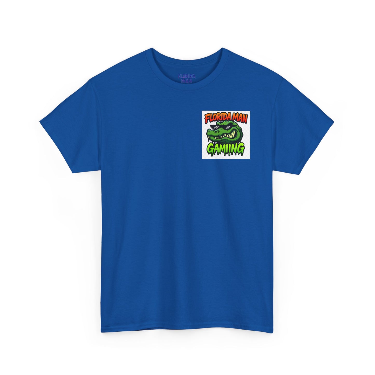 Florida Man Gaming Tee, Unisex Cotton Shirt, Fun Gaming Shirt, Casual Wear, Gift for Gamers, Trendy Graphic Tee