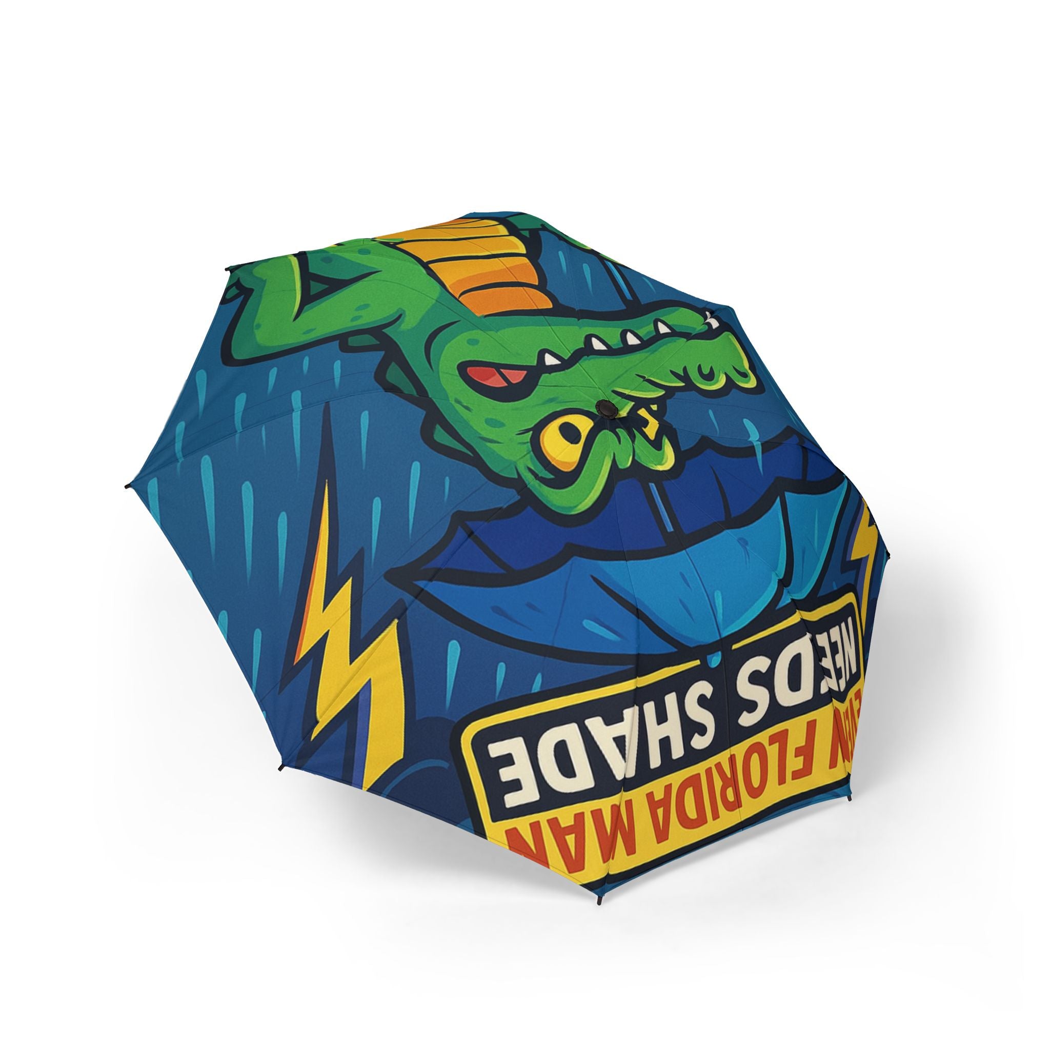 Foldable Umbrella — Florida Man Needs Shade Alligator Graphic