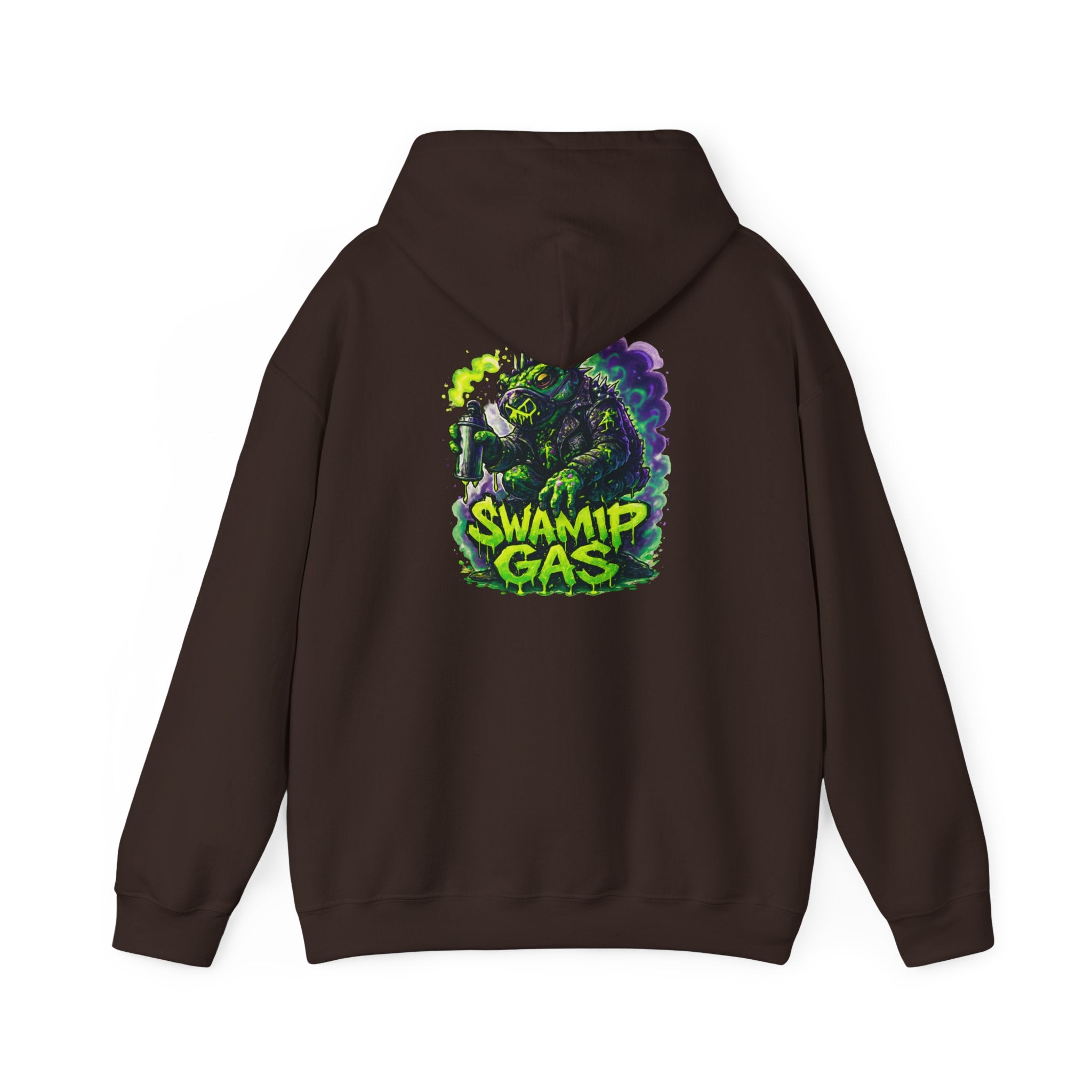 Swamp Gas Unisex Hoodie, Fun Graphic Sweatshirt, Gift for Halloween, Unique Streetwear, Cozy Layering Piece