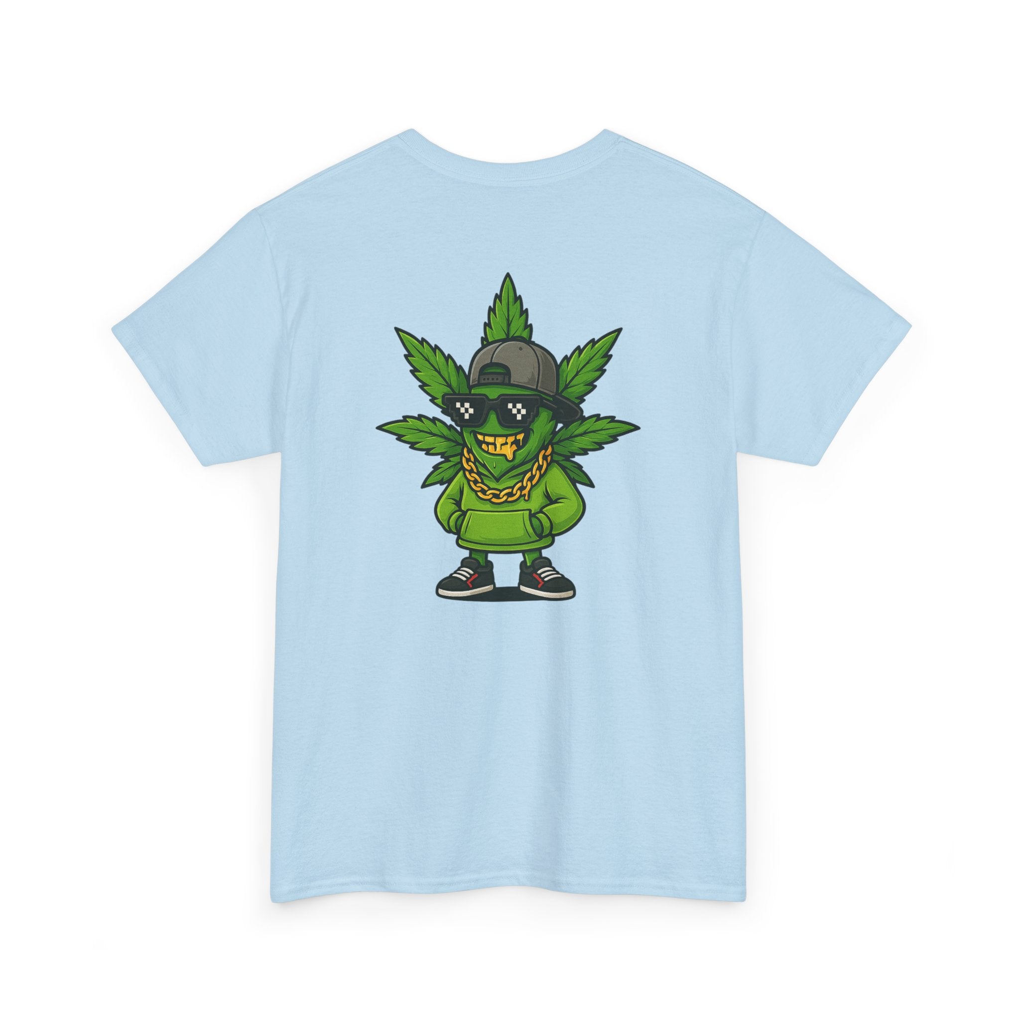 Funny Cannabis Character Unisex Tee, Stoner Gift, Graphic T-Shirt, Weed Apparel, Gift for Him/Her, Party Shirt