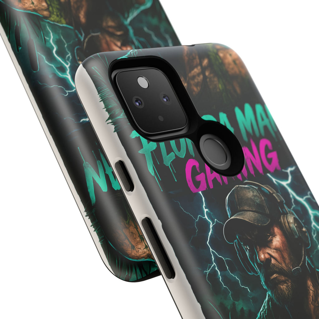 Phone Case - Florida Man Gaming Mascot Rising from the Swamp Tough Case