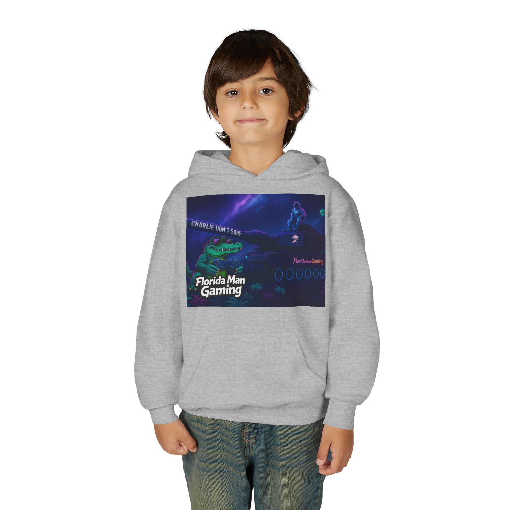 Youth Heavy Blend Hooded Sweatshirt