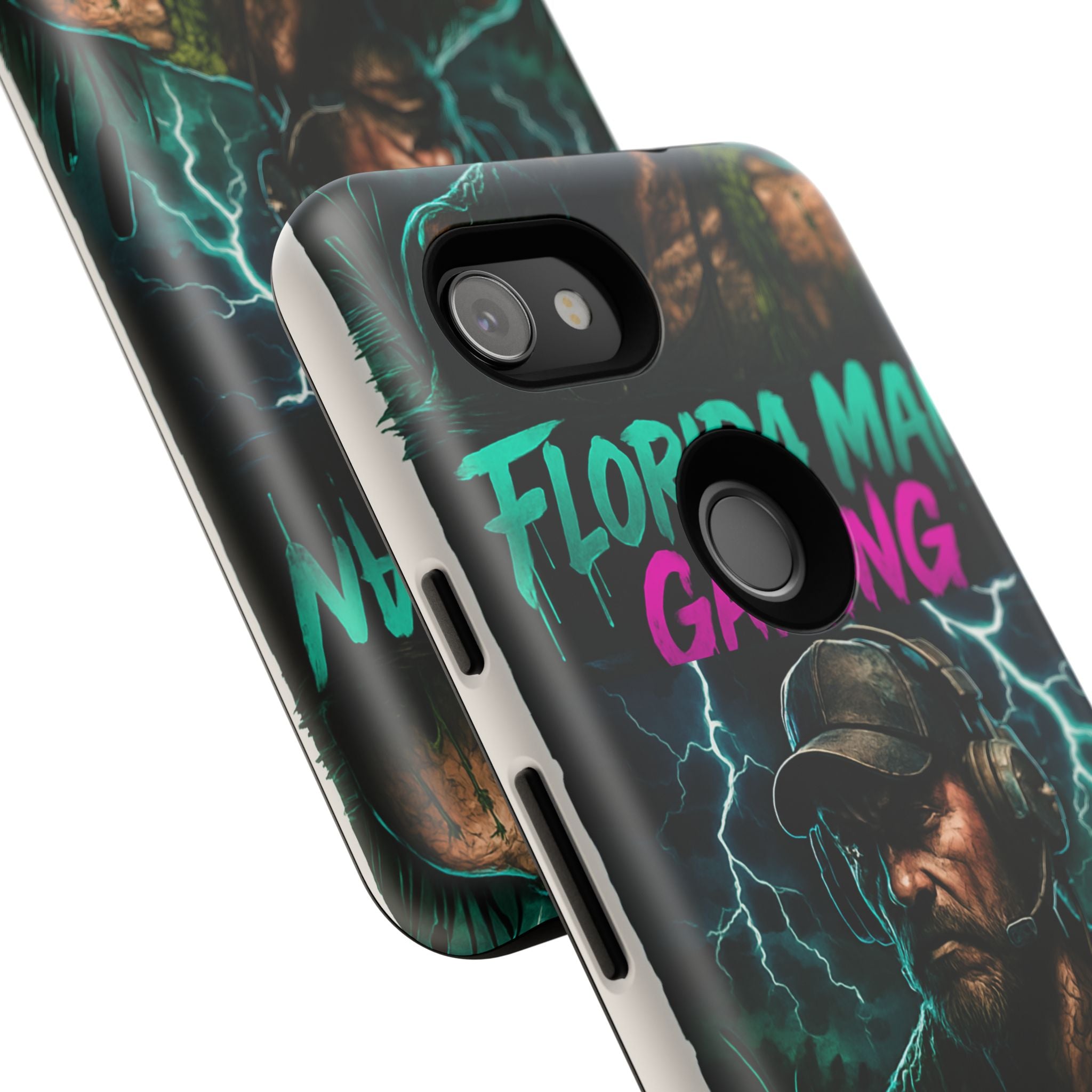 Phone Case - Florida Man Gaming Mascot Rising from the Swamp Tough Case