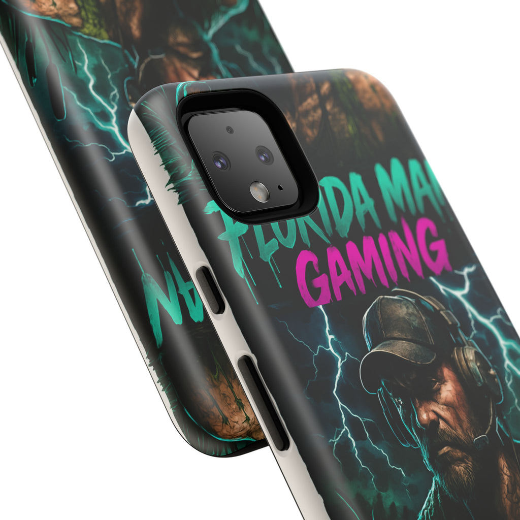 Phone Case - Florida Man Gaming Mascot Rising from the Swamp Tough Case