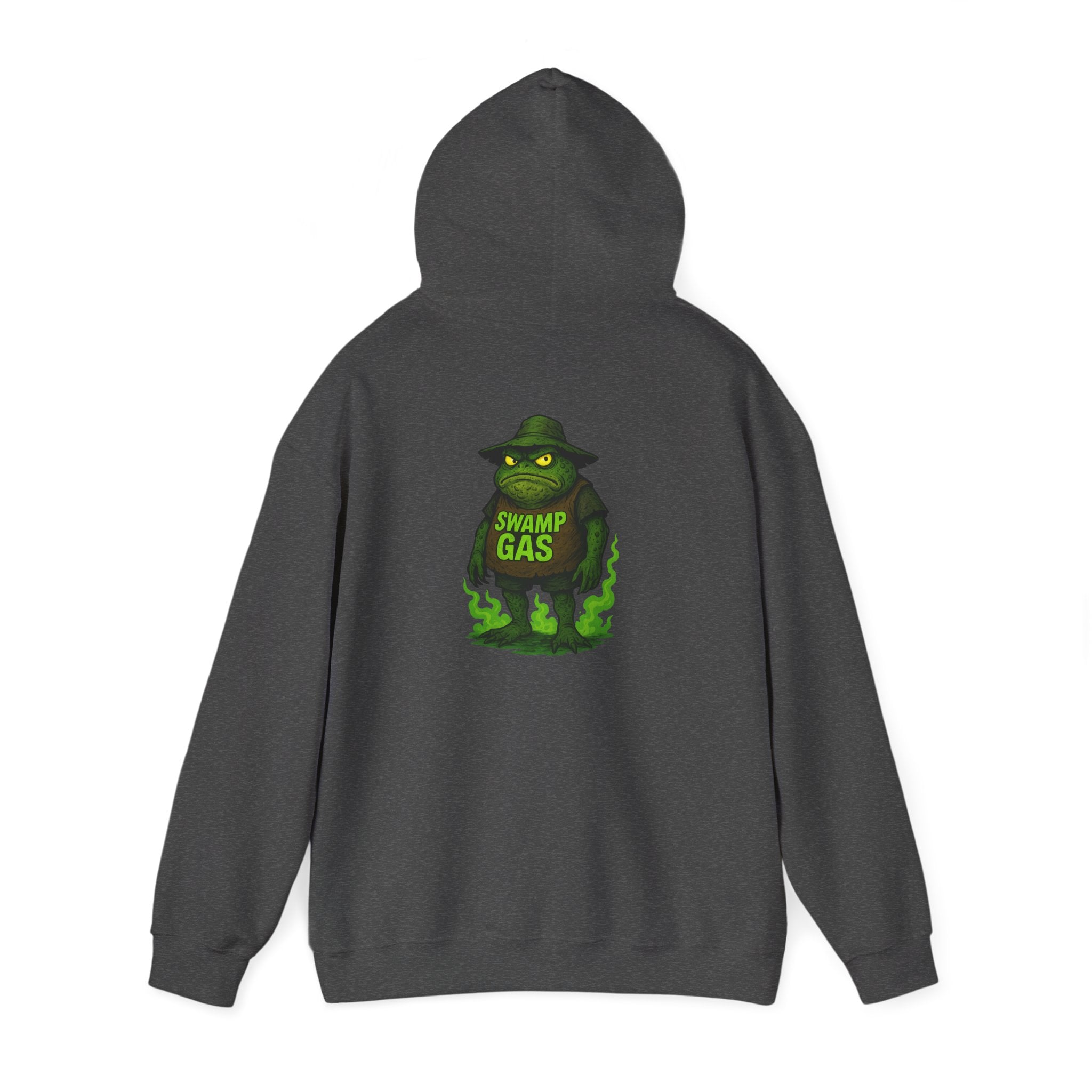 Swamp Gas Unisex Hoodie | Fun Gift for Halloween, Cozy Casual Wear, Unique Graphic Sweatshirt, Quirky Style, Perfect for Fall