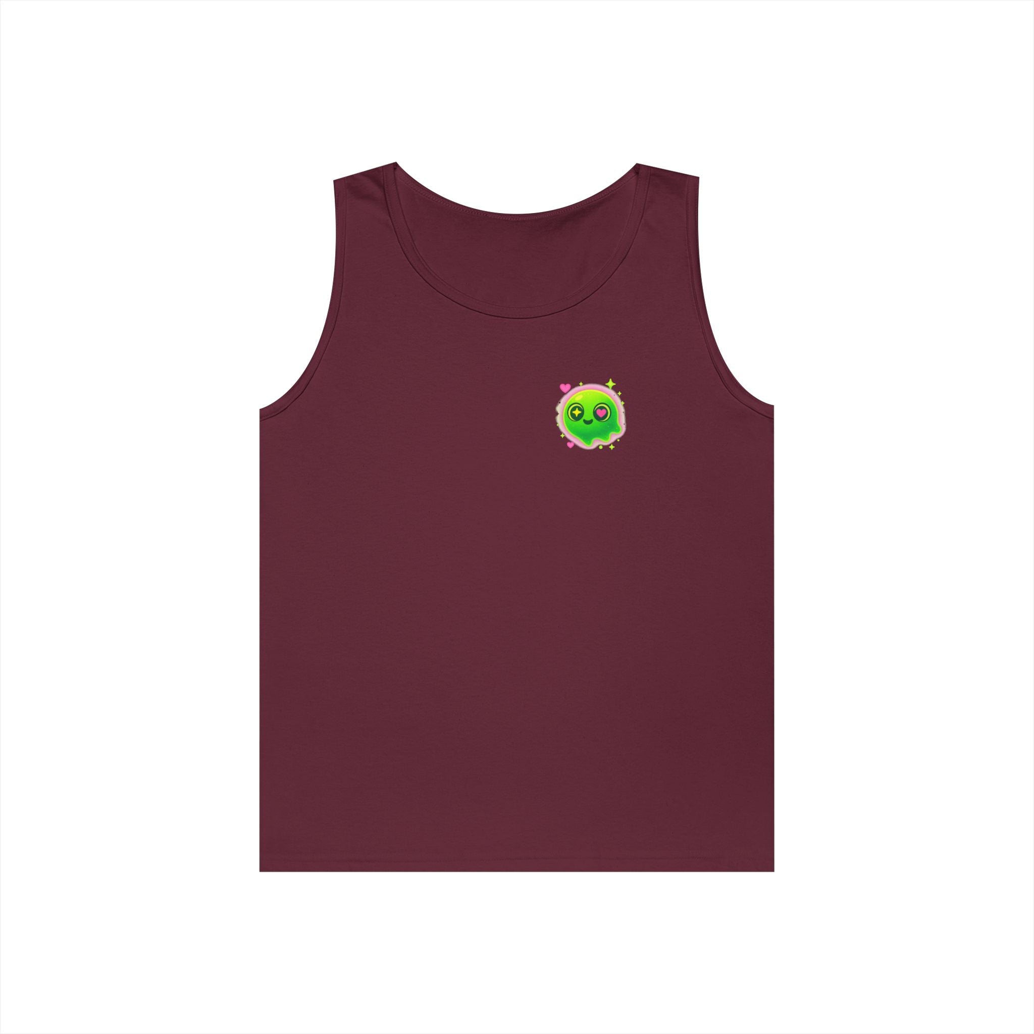 Cute Cartoon Glow-in-the-Dark Tank Top, Summer Outfit, LGBTQ+ Pride Wear, Festival Attire, Funny Gift for Teens, Casual Wear