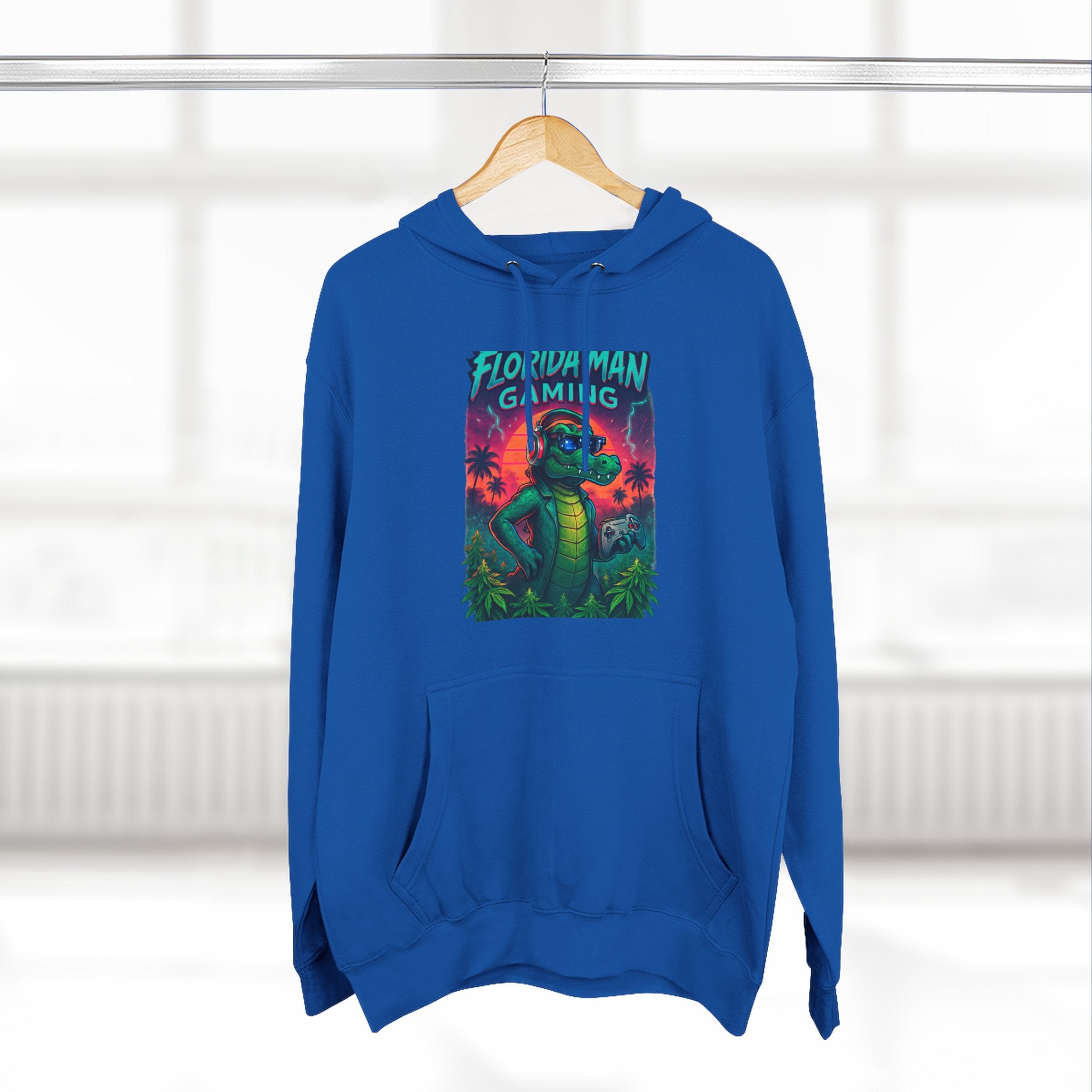 Gamer Fleece Hoodie - Cozy Dragon Design, Perfect for Gaming Sessions, Gifts for Gamers, Casual Wear, Fun Streetwear