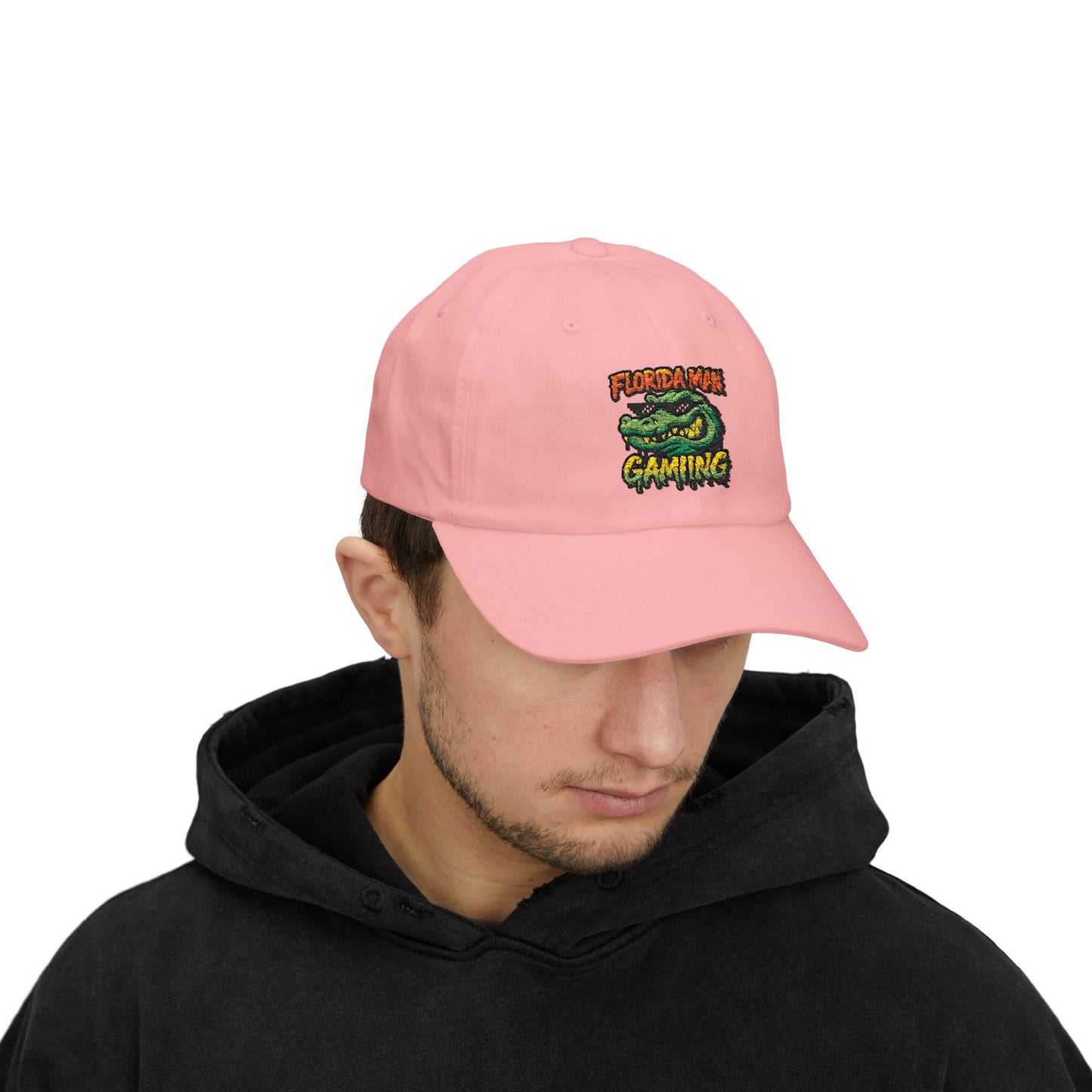 Florida Man Gaming Classic Dad Cap, Funny Gift for Gamers, Casual Sun Hat, Summer Accessory, Unique Dad Hat