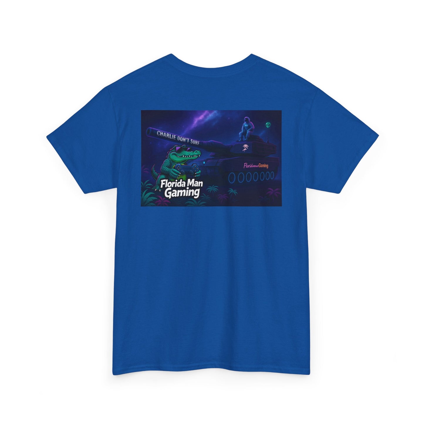 Florida Man Gaming Tee, Unisex Cotton Shirt, Fun Gaming Shirt, Casual Wear, Gift for Gamers, Trendy Graphic Tee