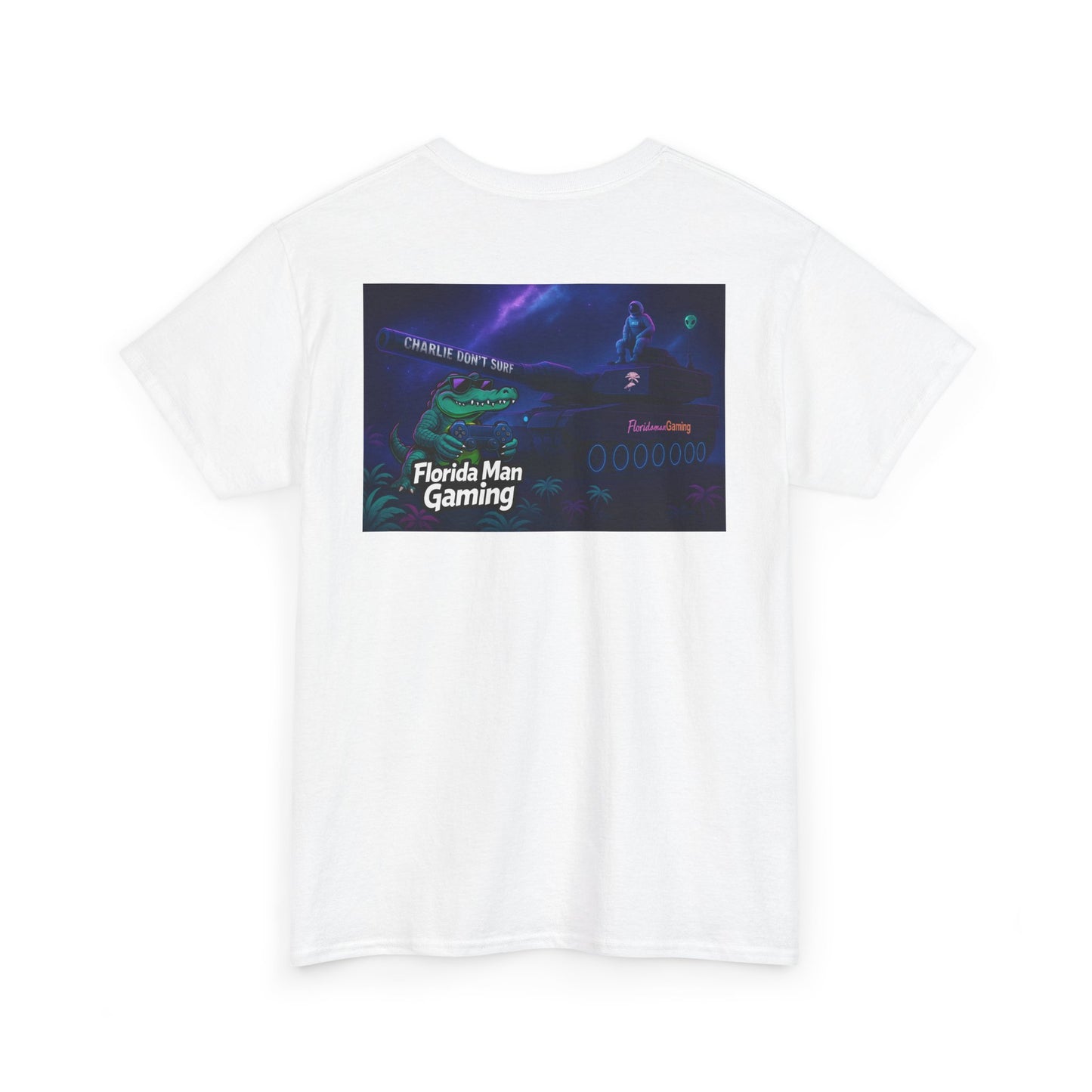 Florida Man Gaming Tee, Unisex Cotton Shirt, Fun Gaming Shirt, Casual Wear, Gift for Gamers, Trendy Graphic Tee