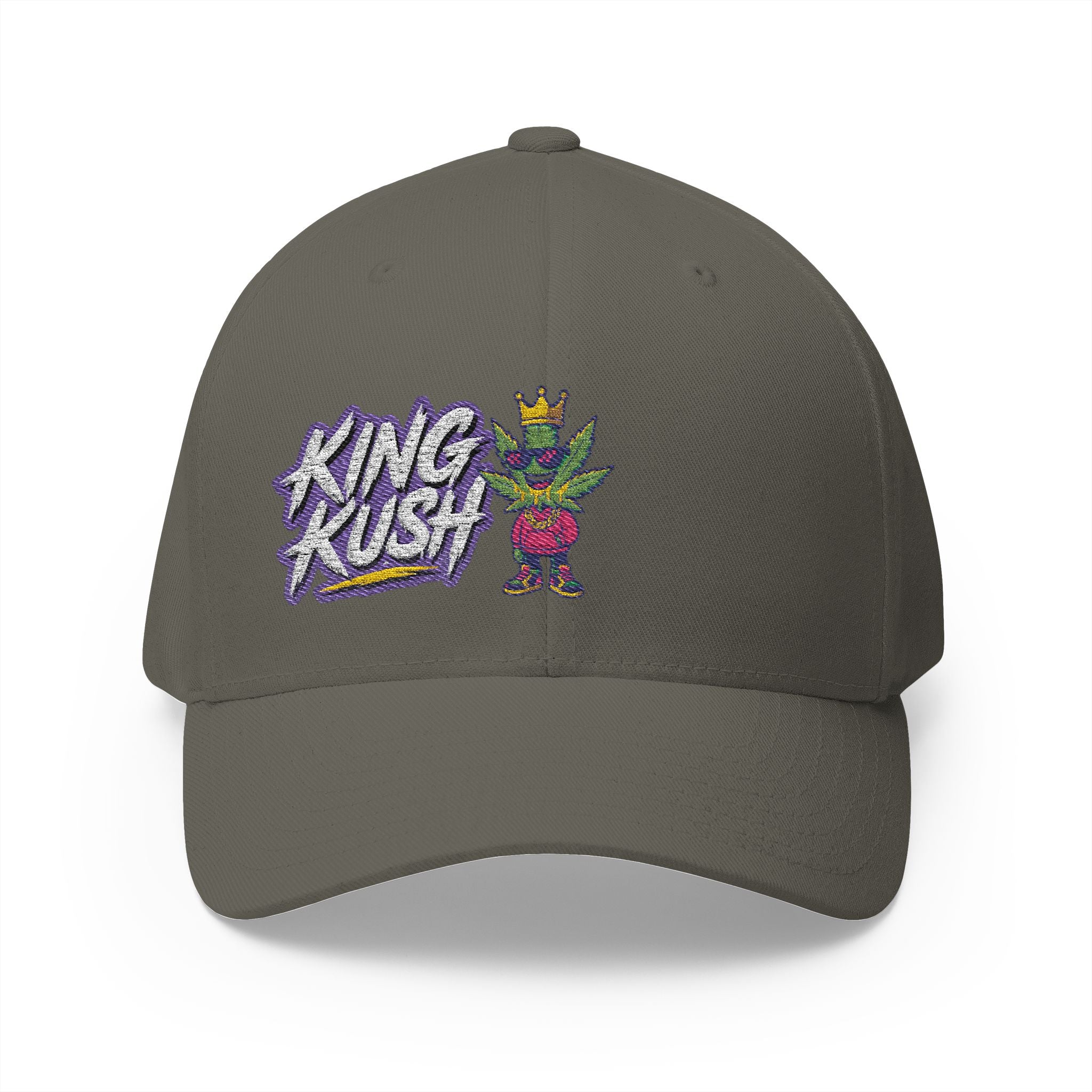 King Rush Embroidered Cap, Fun Gift for Gamers, Casual Streetwear, Fashion Accessories, Birthday Present, Outdoor Activities