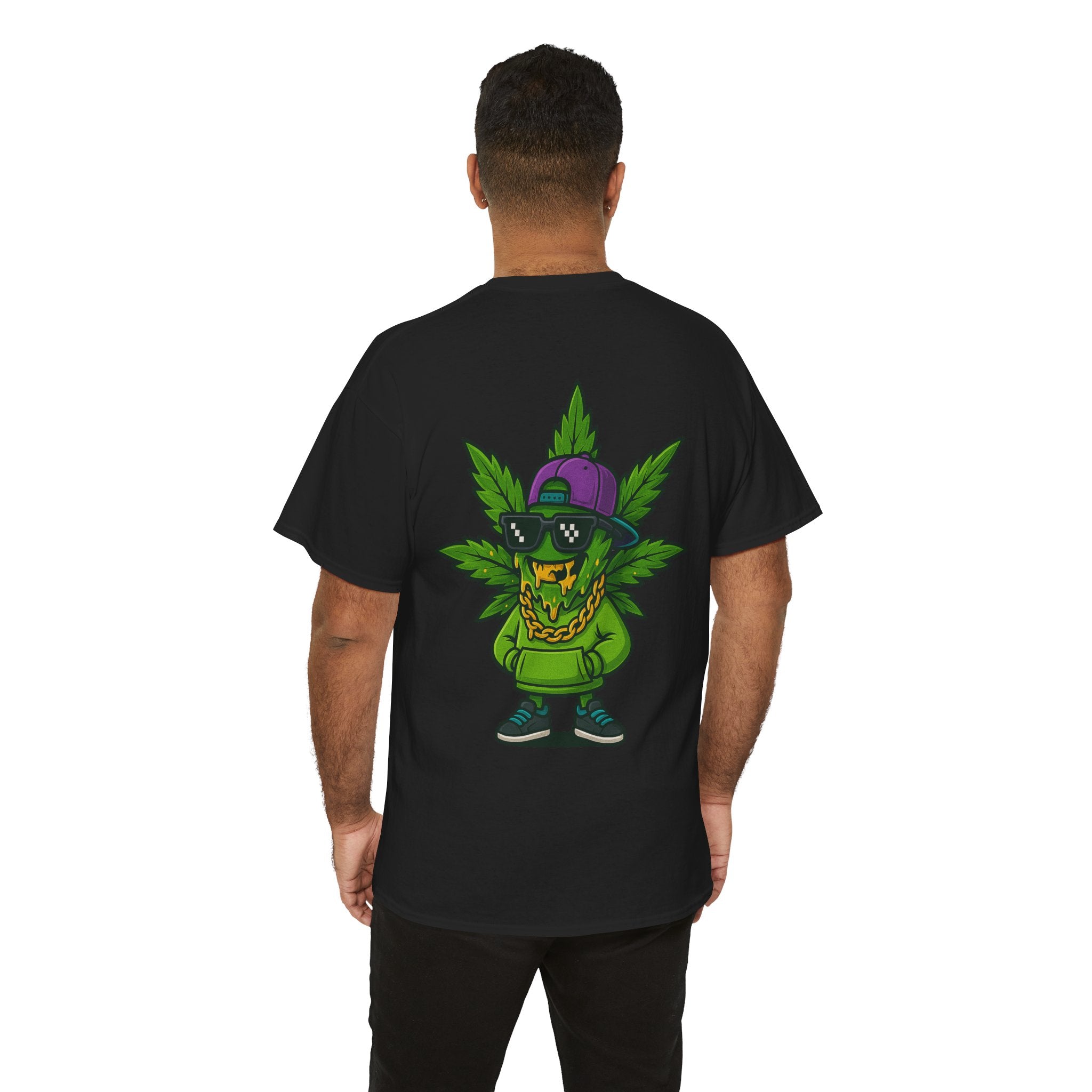Cool Cannabis Vibe Unisex Tee - Stoner Gift, Weed Lovers Shirt, Hip Hop Style Tee, Indoor/Outdoor Wear, Party Wear