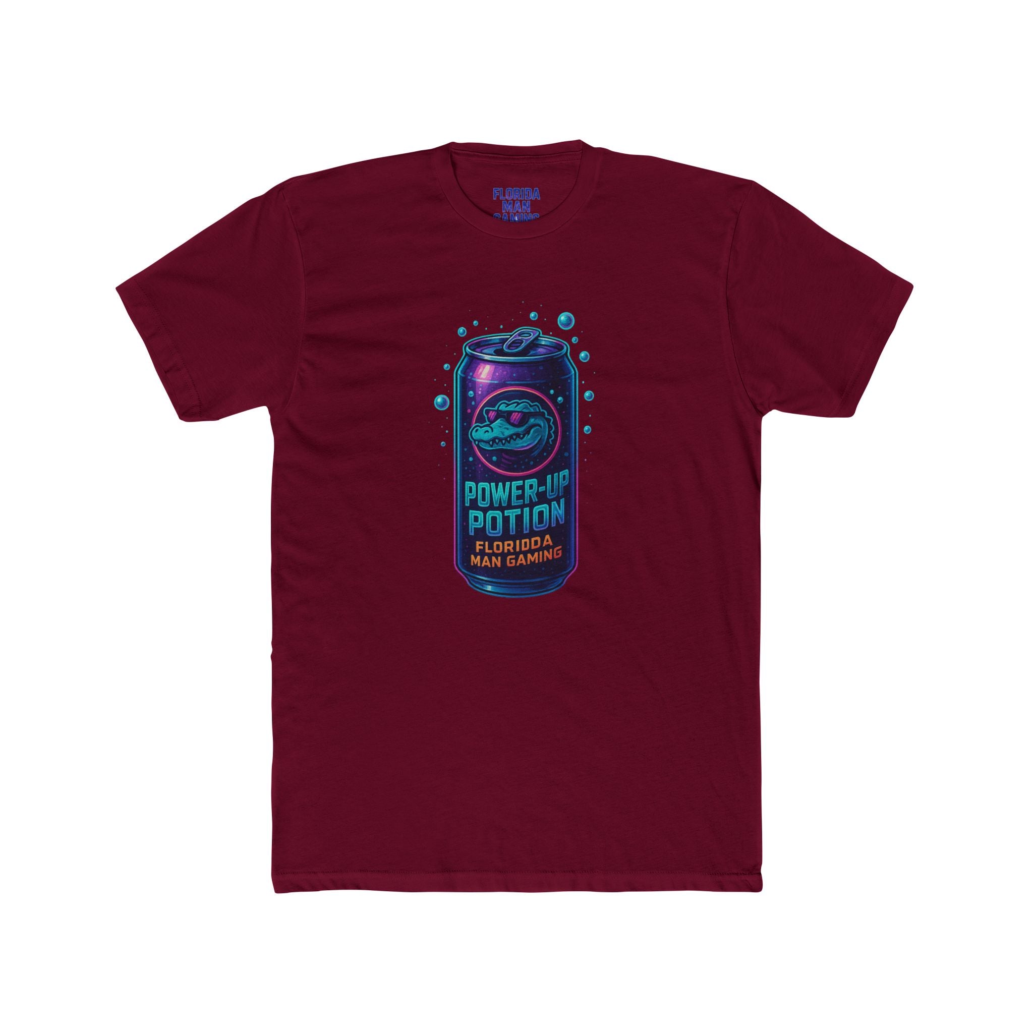 Florida Man Crew Tee: Gaming Humor Shirt, Fun Gift for Gamers, Unisex Tee for Parties, Retro Style Casual Wear, Unique Birthday Present