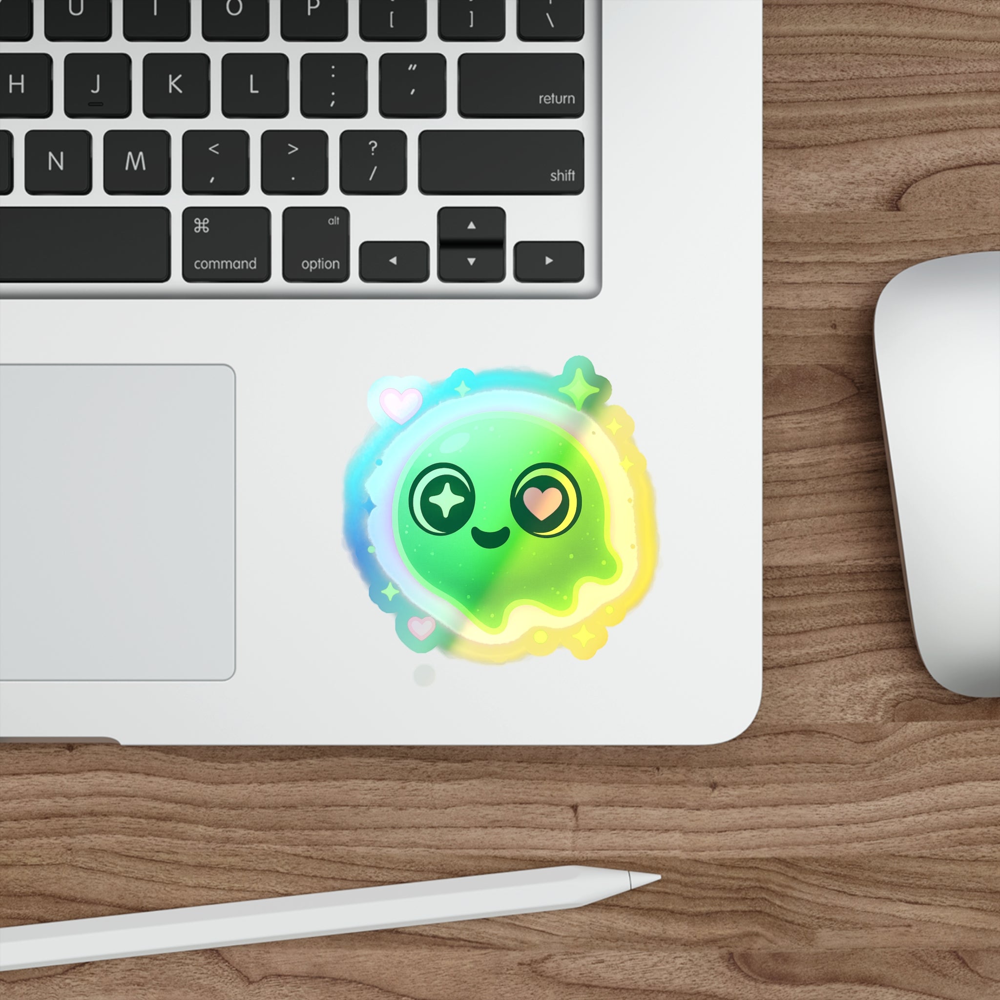 Cute Holographic Stickers, Vibrant Die-Cut Decals for Kids, Fun Gifts for Friends, Decorate Laptops, Water Bottles, Journals