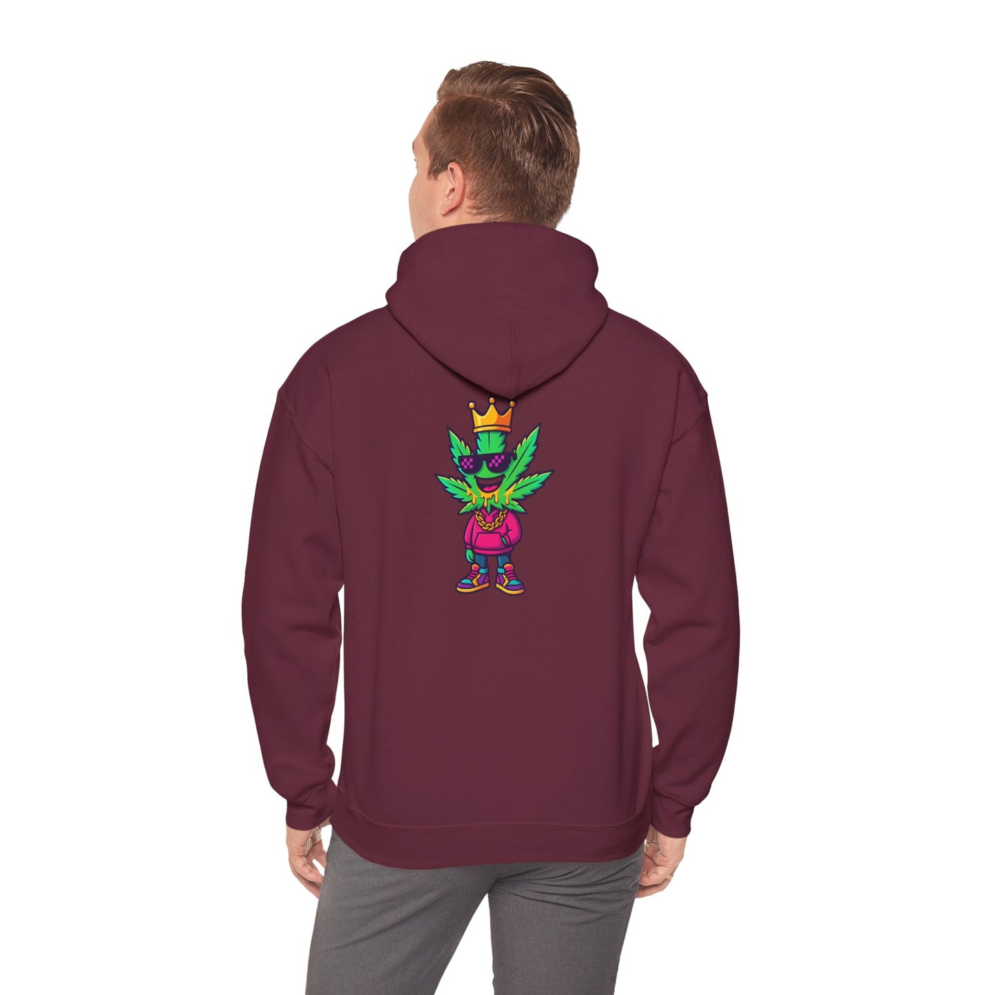 King Kush Unisex Heavy Blend Hooded Sweatshirt | Cozy and Stylish, Perfect for Chill Vibes, Gifts for Nature Lovers, Streetwear, 420 [...]