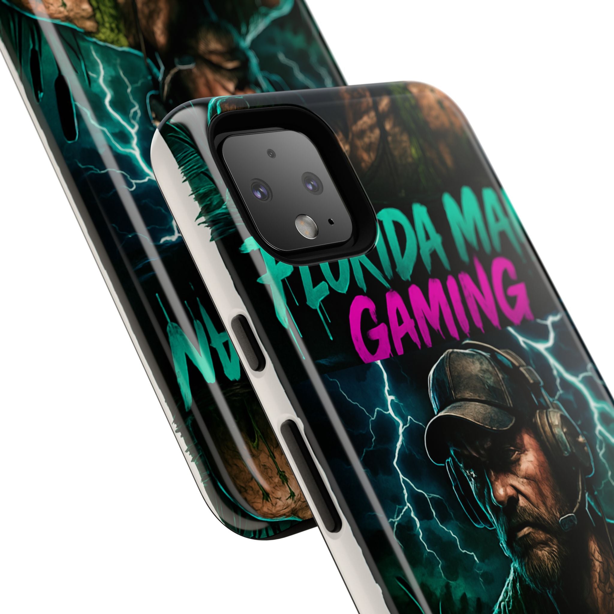Phone Case - Florida Man Gaming Mascot Rising from the Swamp Tough Case