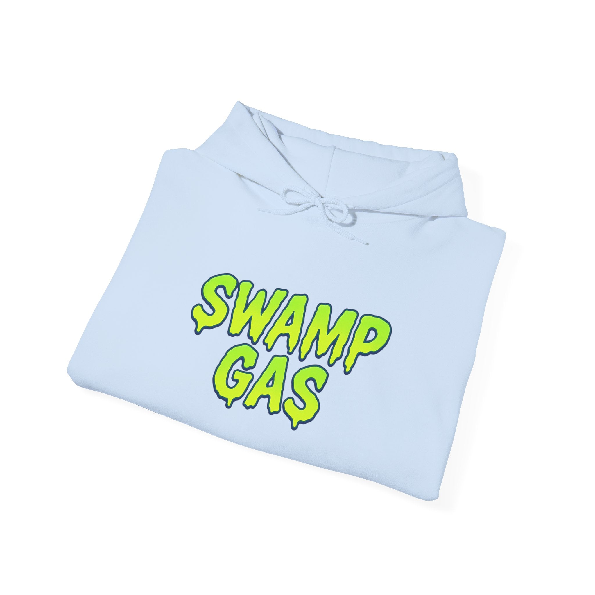 Swamp Gas Unisex Hoodie | Eco-Friendly Streetwear | Fun Graphic Sweatshirt for Casual Style, Perfect Gift, Fall Fashion, Halloween