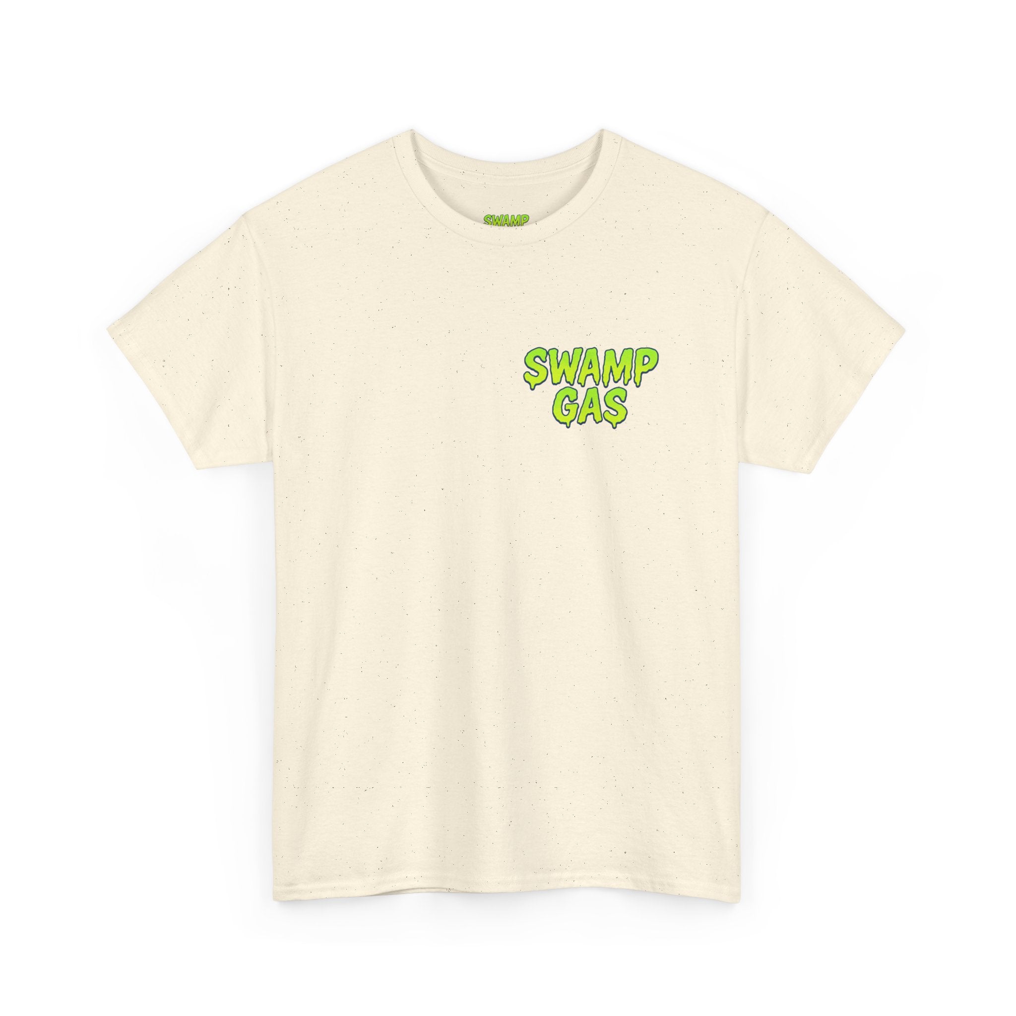 Swamp Gas Graphic Tee - Unisex Cotton T-Shirt, Halloween Costume, Fun Casual Wear, Unique Gift, Funny Shirt for Friends