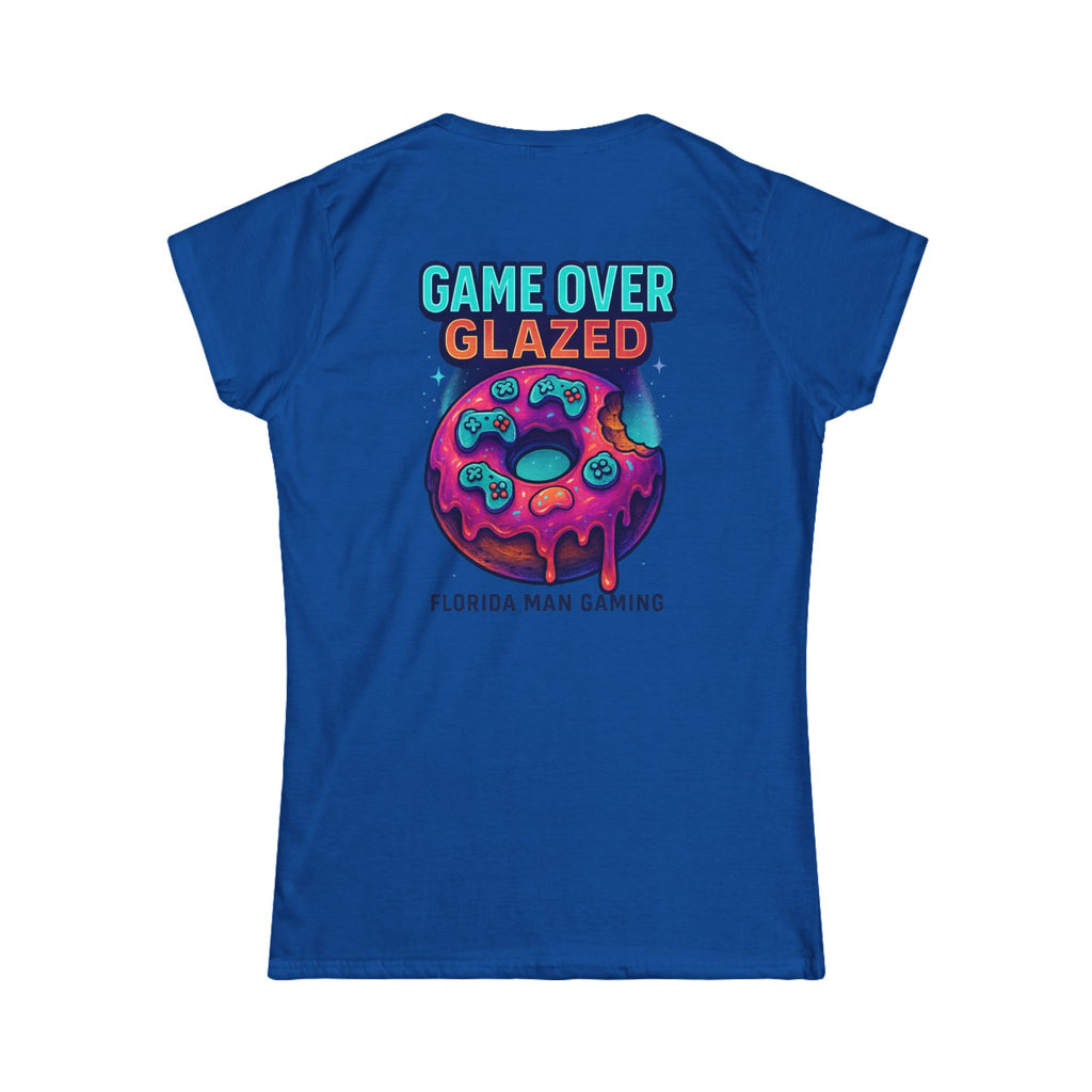 Gaming-Inspired Women's Softstyle Tee - Perfect for Gamers, Nerds, Birthday Gifts, Gaming Events, Casual Wear