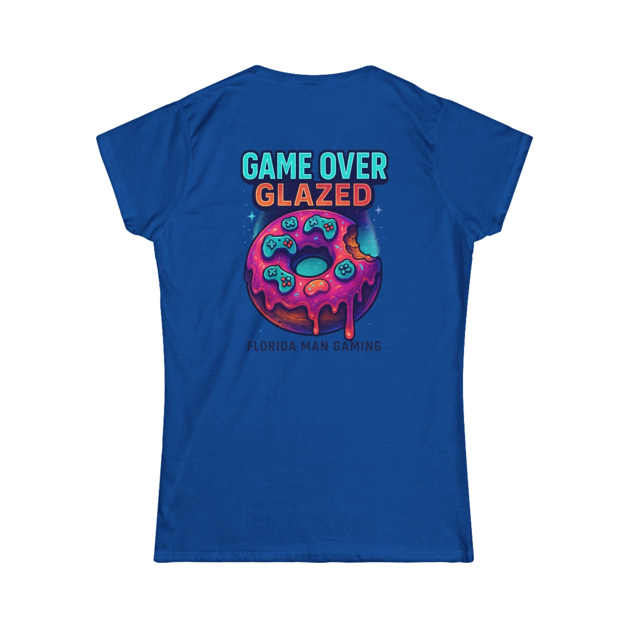 Gaming-Inspired Women's Softstyle Tee - Perfect for Gamers, Nerds, Birthday Gifts, Gaming Events, Casual Wear