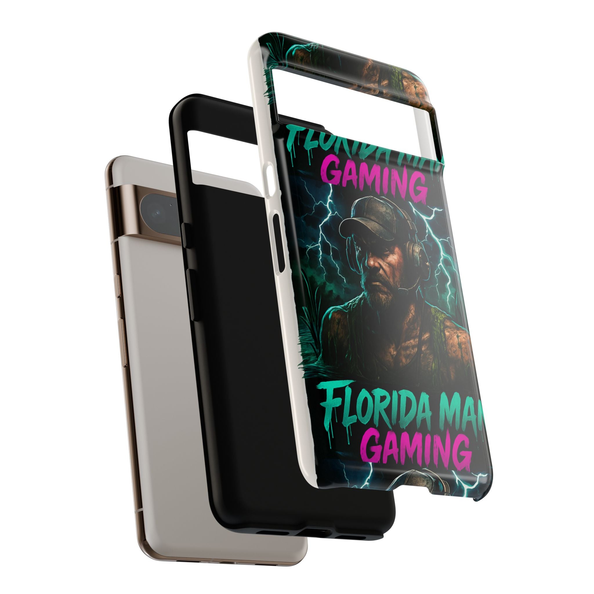 Phone Case - Florida Man Gaming Mascot Rising from the Swamp Tough Case
