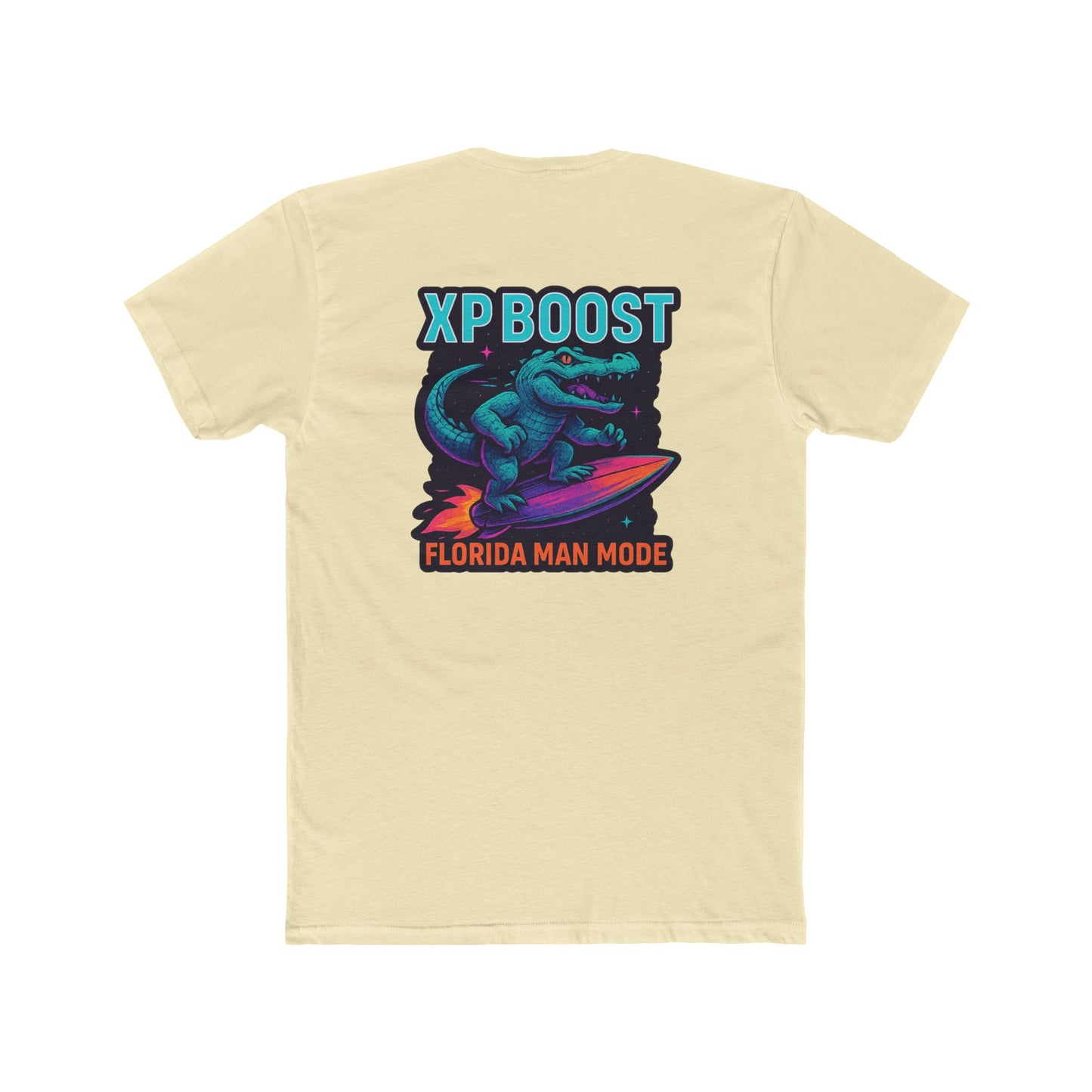 Florida Man Crew Tee: Gaming Humor Shirt, Fun Gift for Gamers, Unisex Tee for Parties, Retro Style Casual Wear, Unique Birthday Present